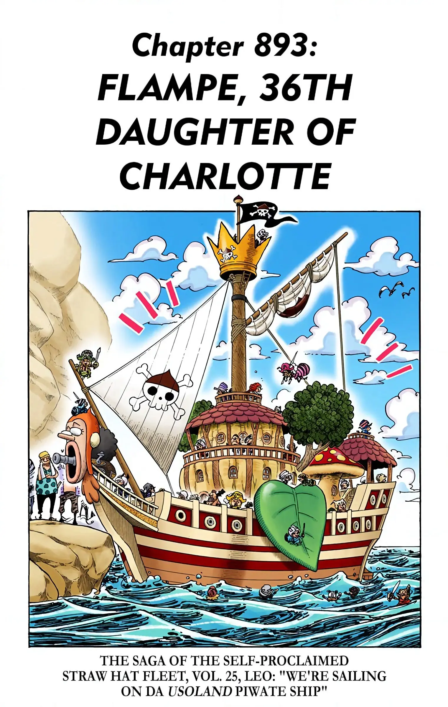 One Piece Colored, chapter 893, page 1