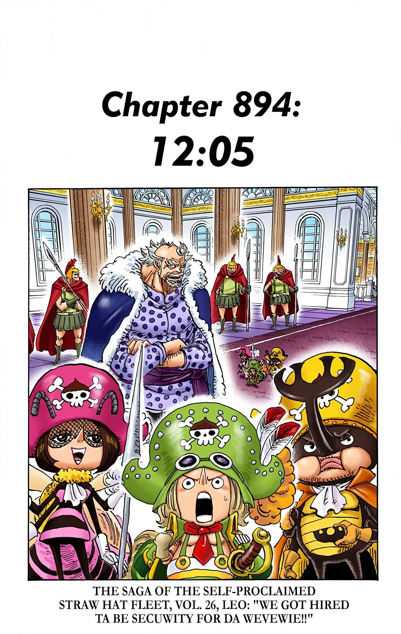 One Piece Colored, chapter 894, page 1