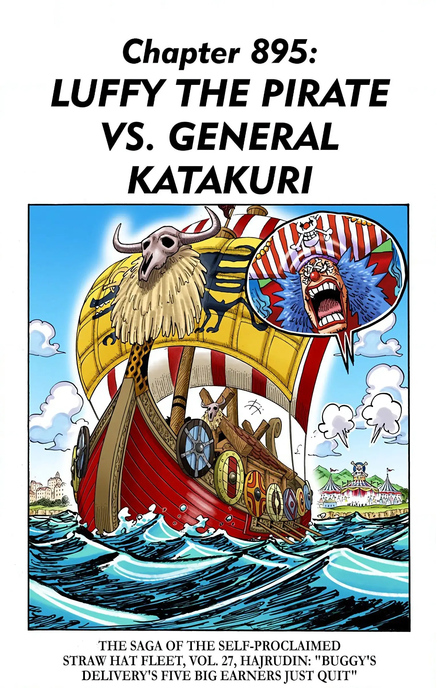 One Piece Colored, chapter 895, page 1