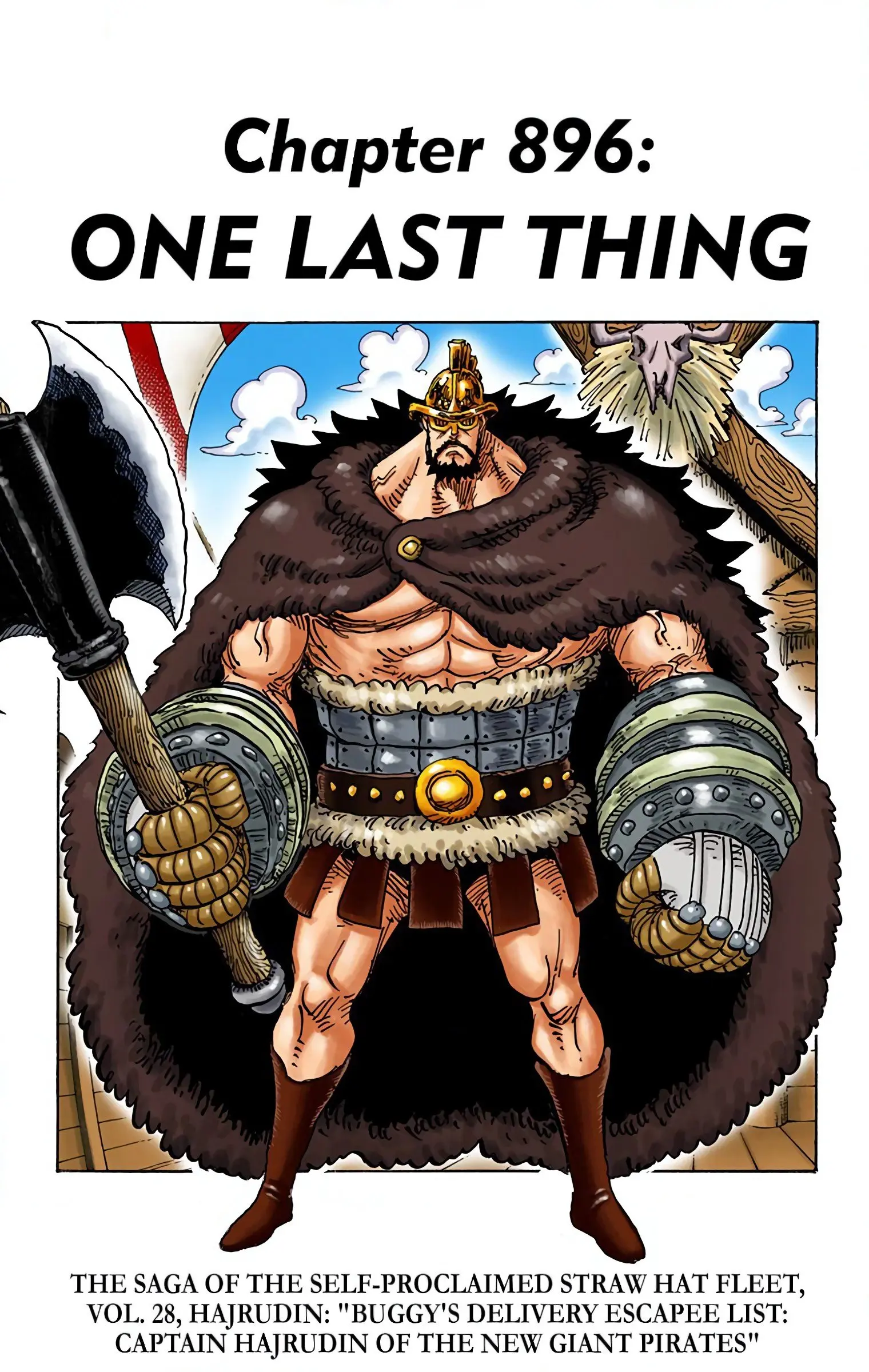 One Piece Colored, chapter 896, page 1