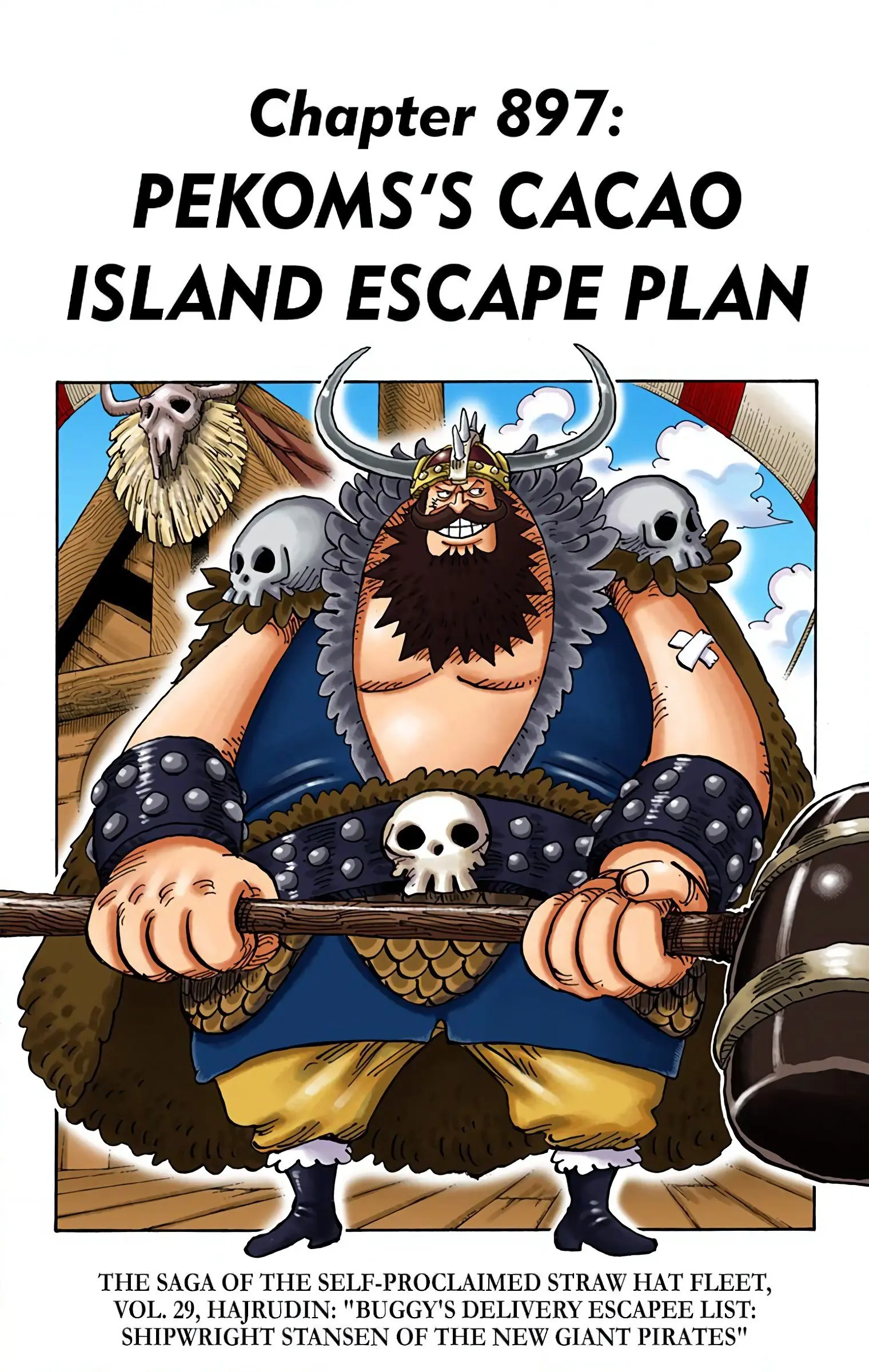 One Piece Colored, chapter 897, page 1