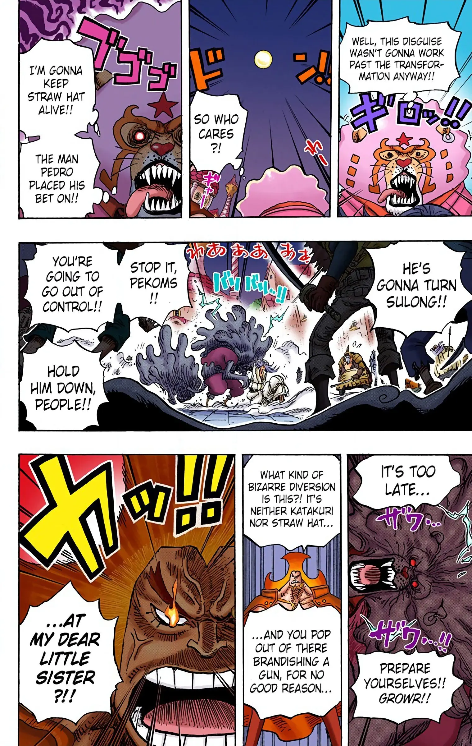 One Piece Colored, chapter 897, page 7