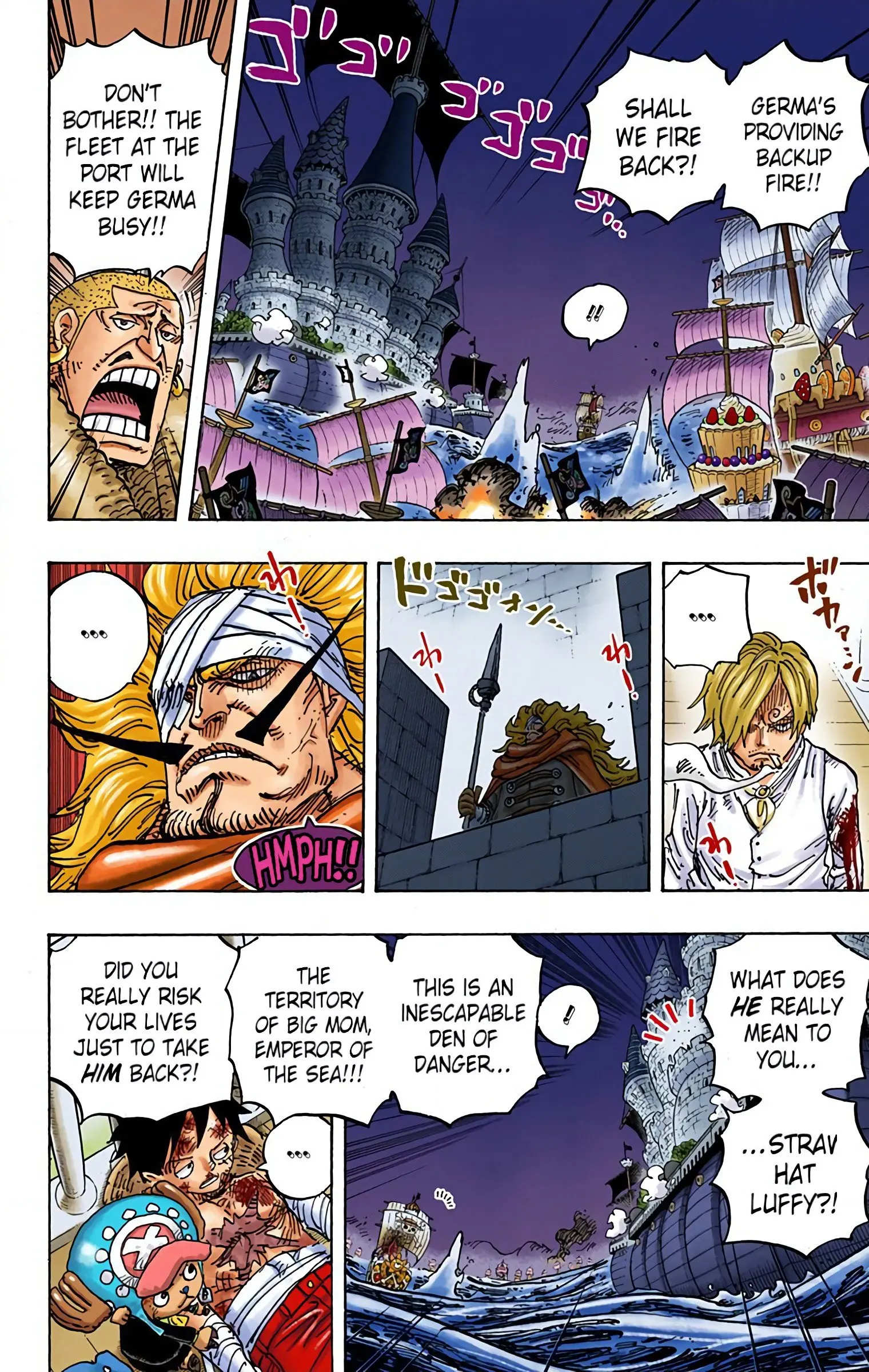 One Piece Colored, chapter 899, page 10