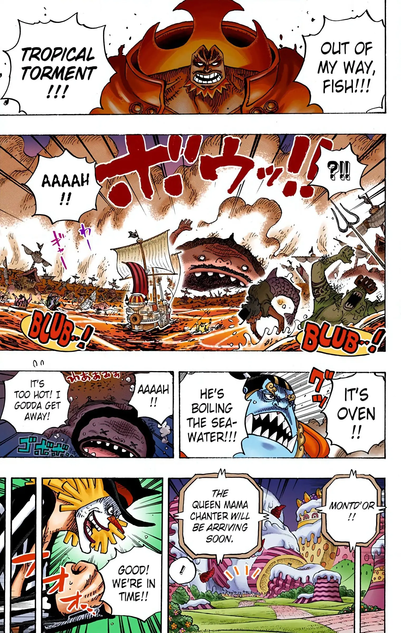 One Piece Colored, chapter 900, page 10