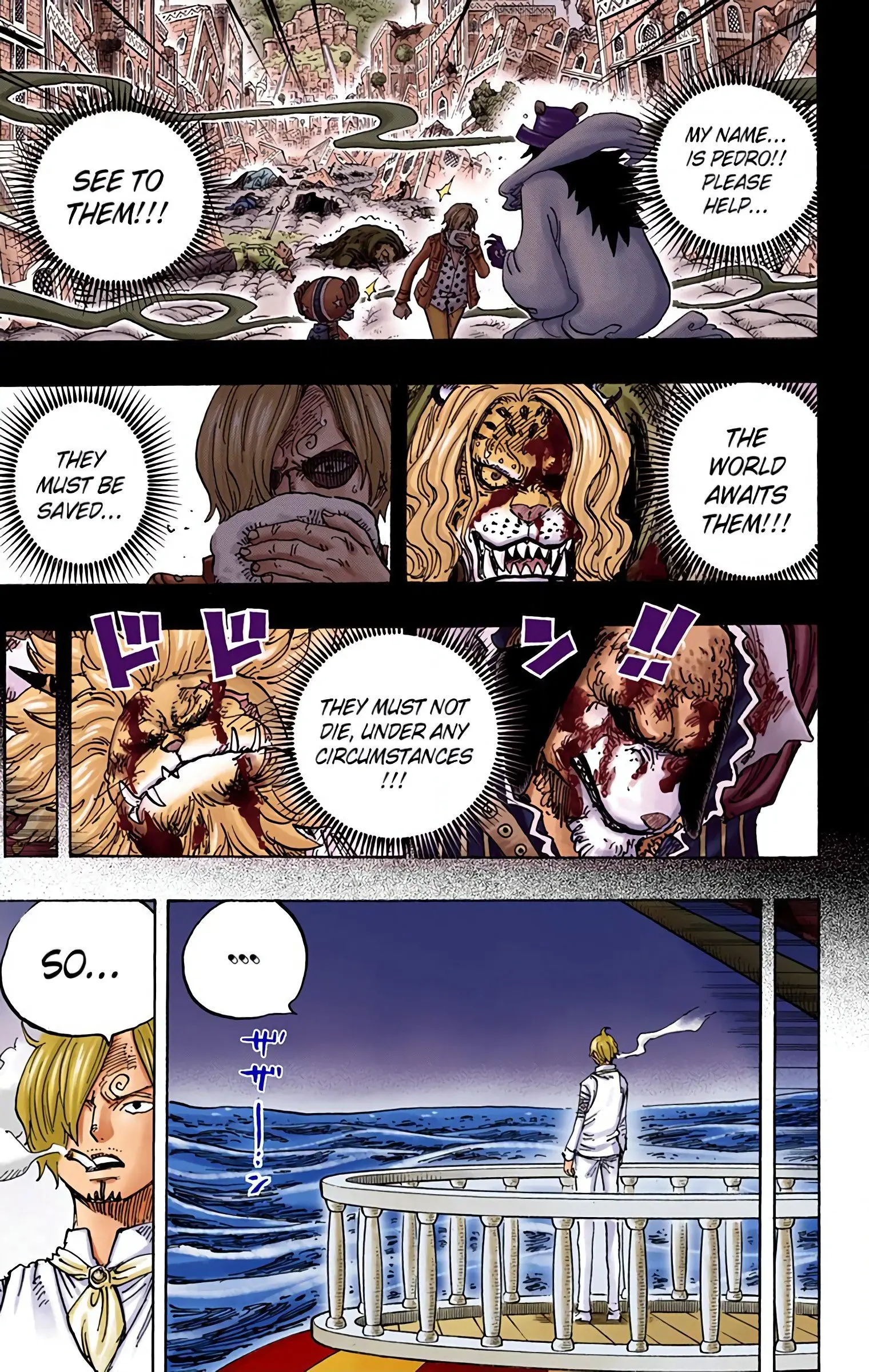 One Piece Colored, chapter 902, page 3