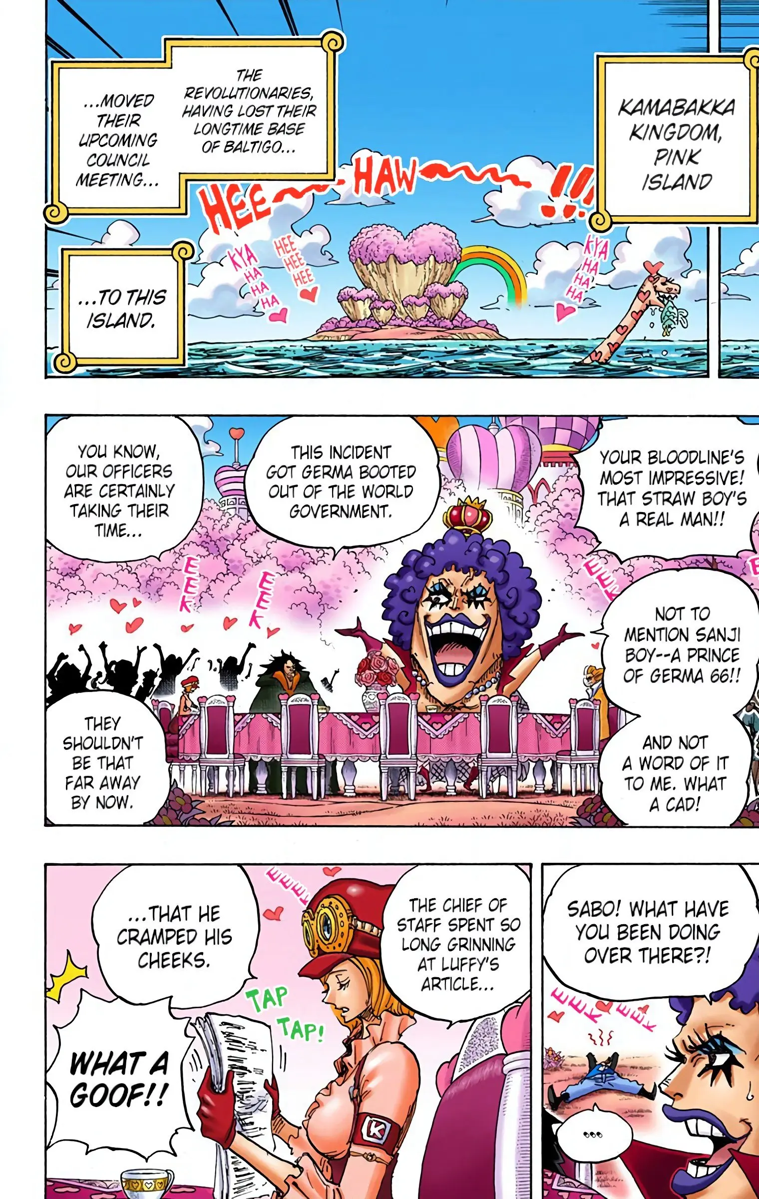 One Piece Colored, chapter 904, page 2