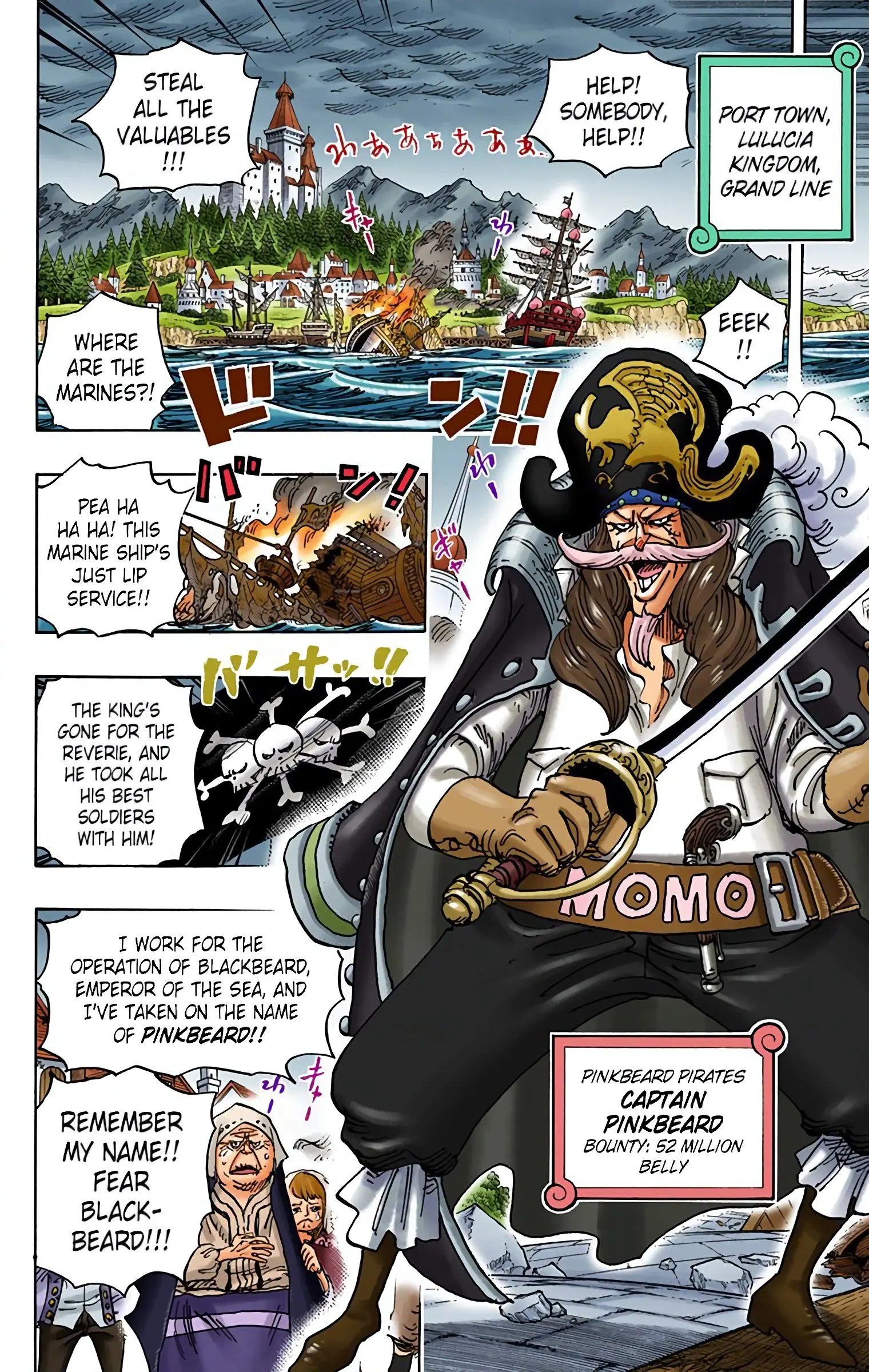 One Piece Colored, chapter 904, page 4