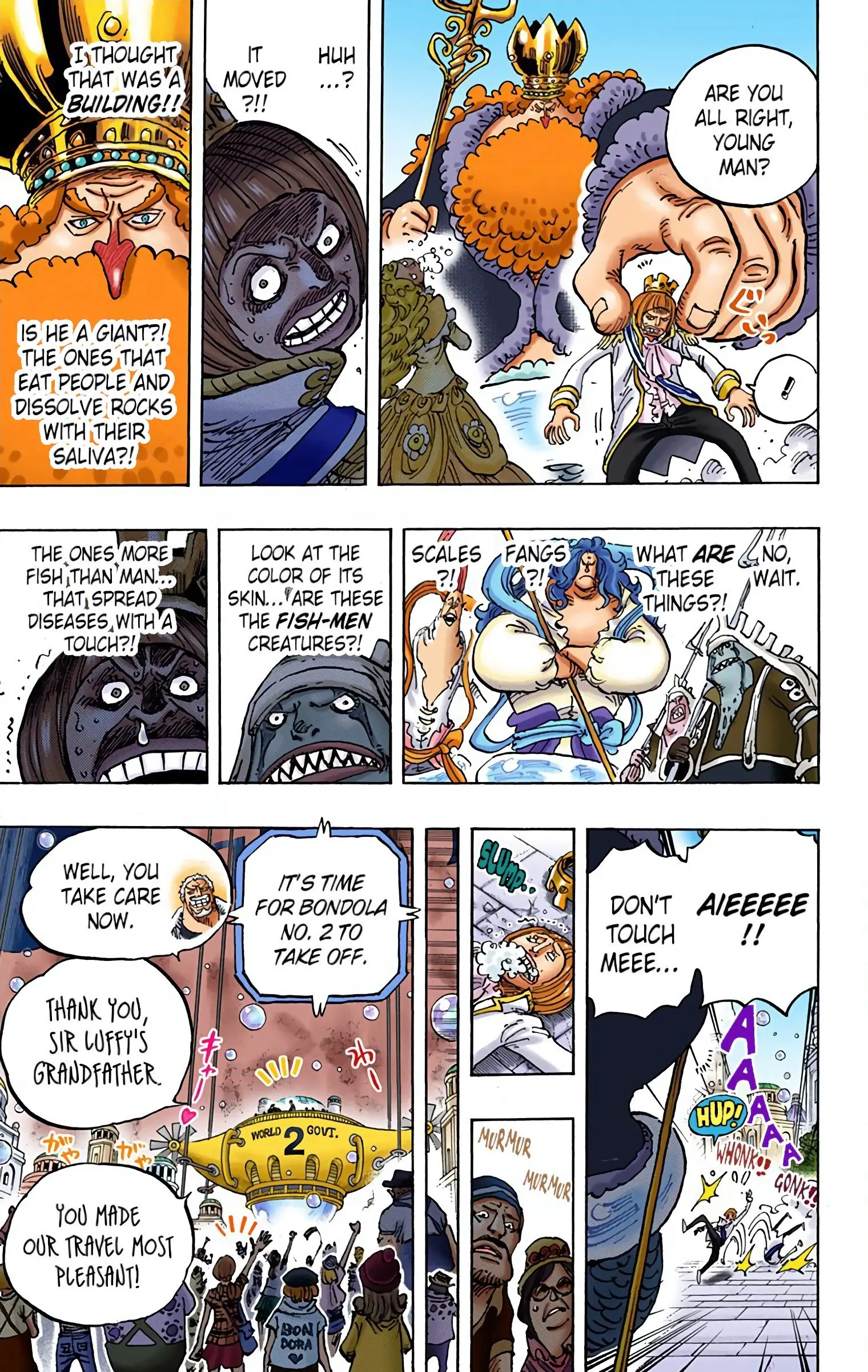 One Piece Colored, chapter 905, page 10