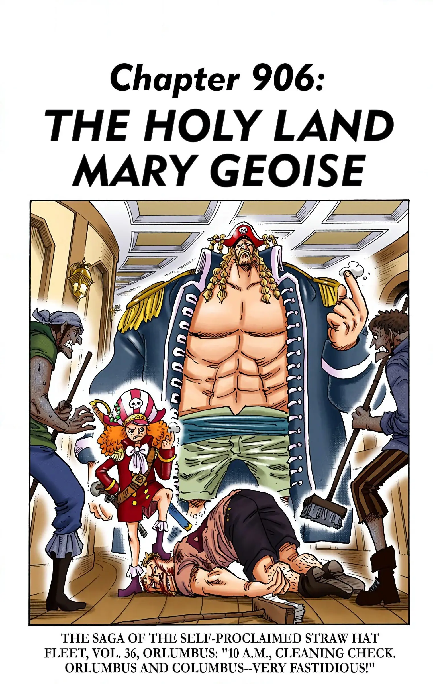 One Piece Colored, chapter 906, page 1