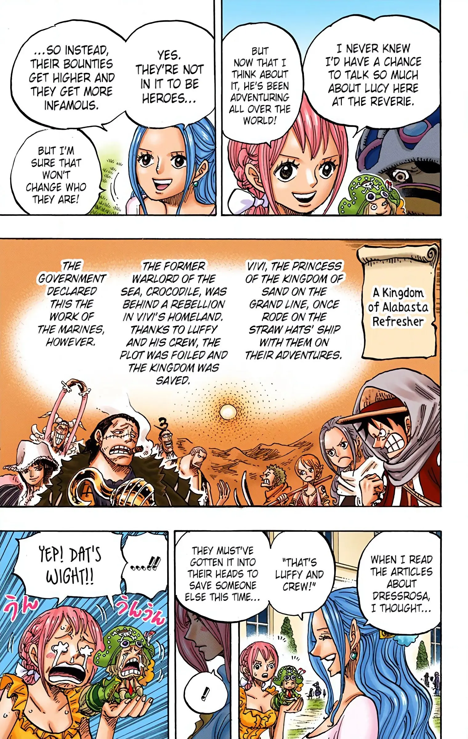 One Piece Colored, chapter 906, page 9