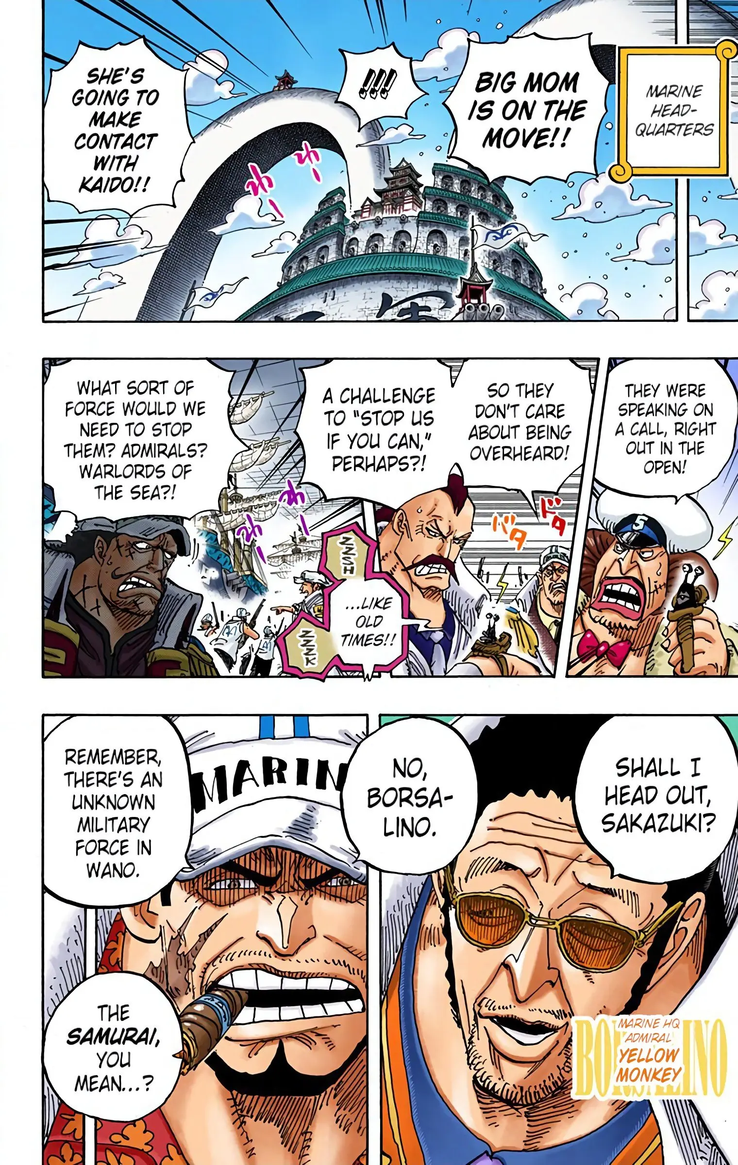 One Piece Colored, chapter 907, page 4