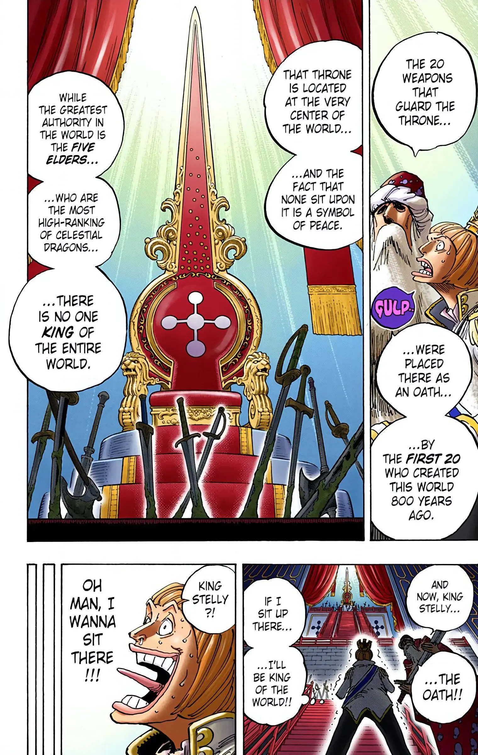One Piece Colored, chapter 907, page 8