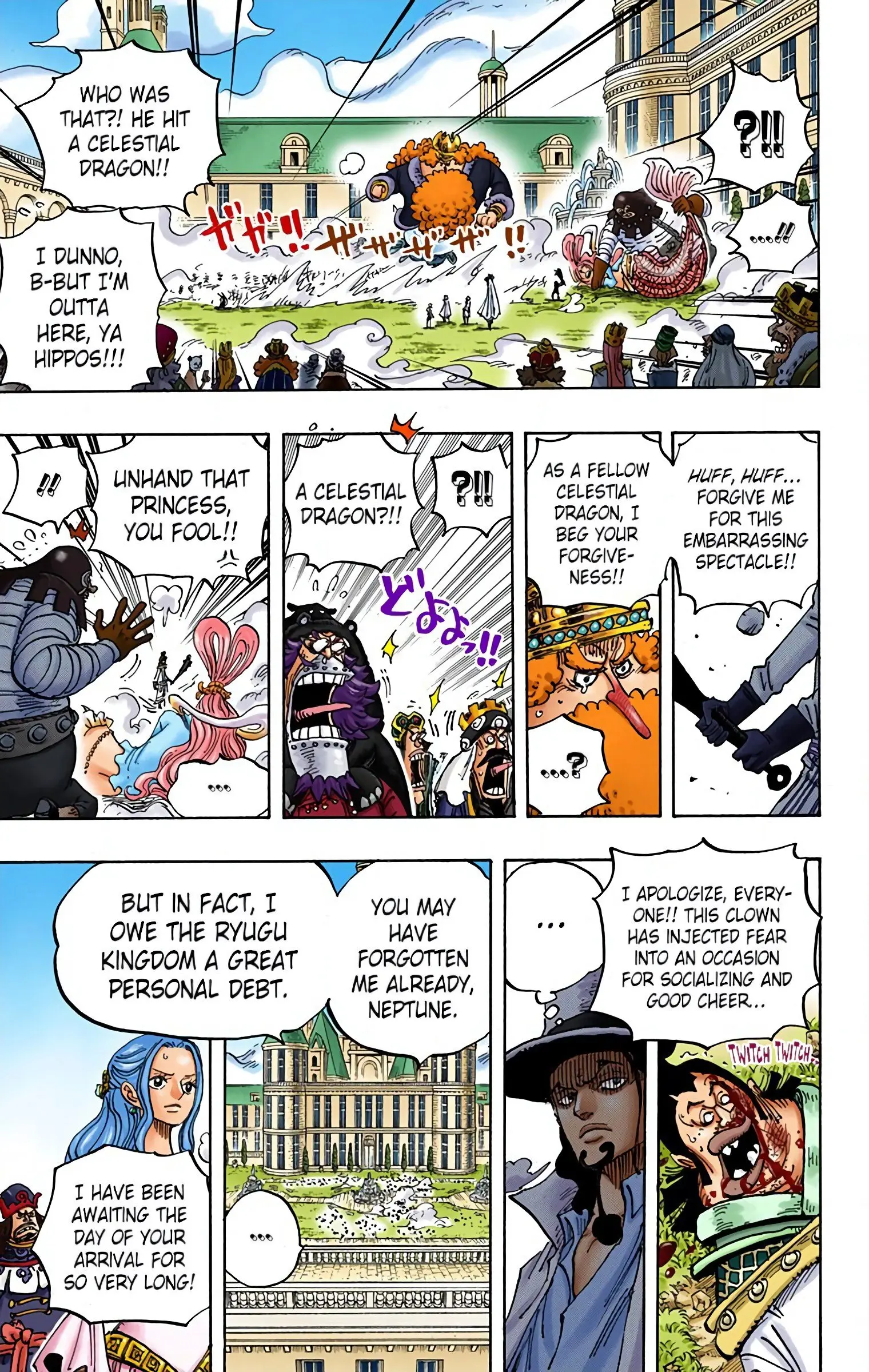 One Piece Colored, chapter 907, page 14