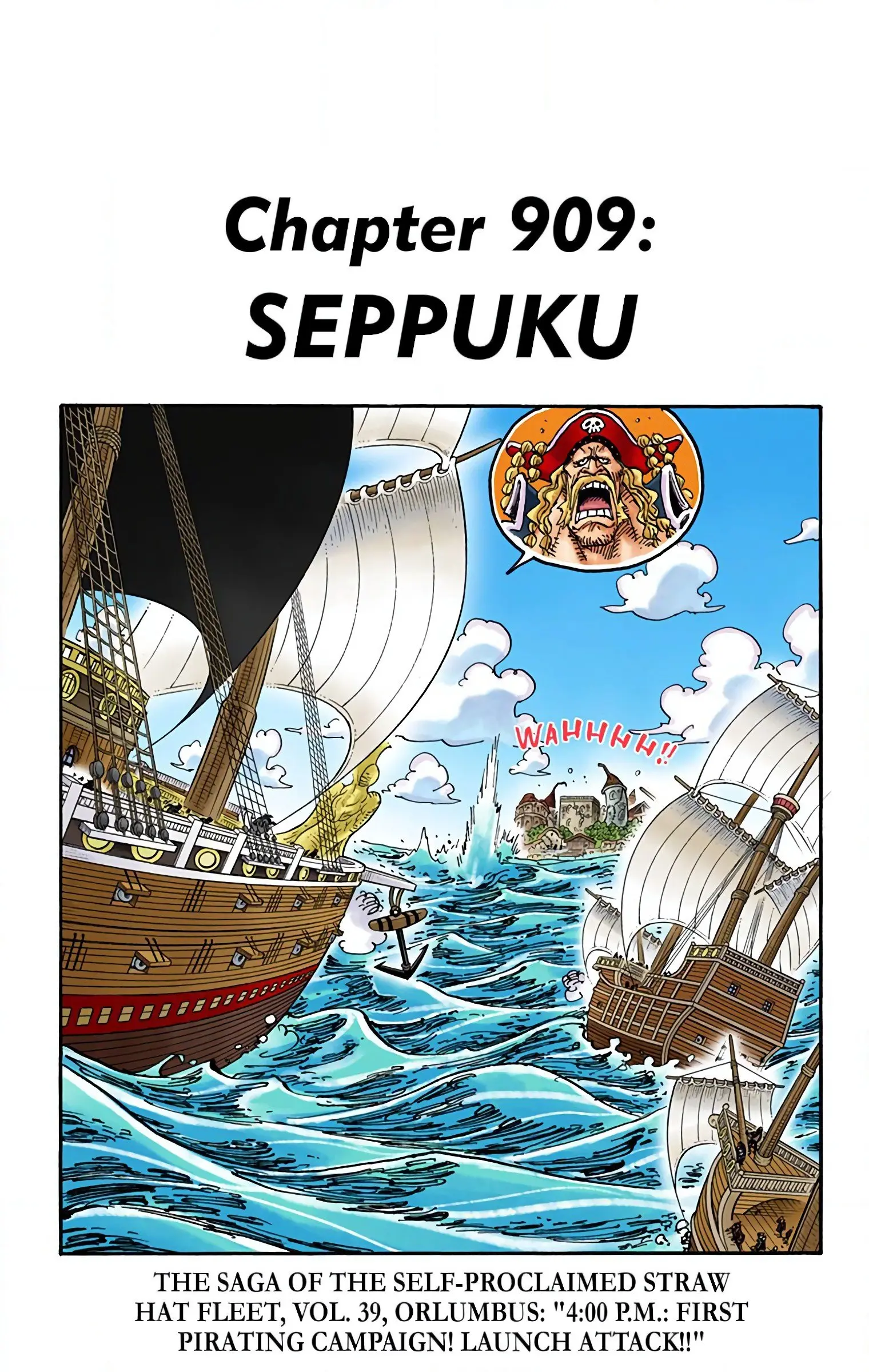 One Piece Colored, chapter 909, page 1