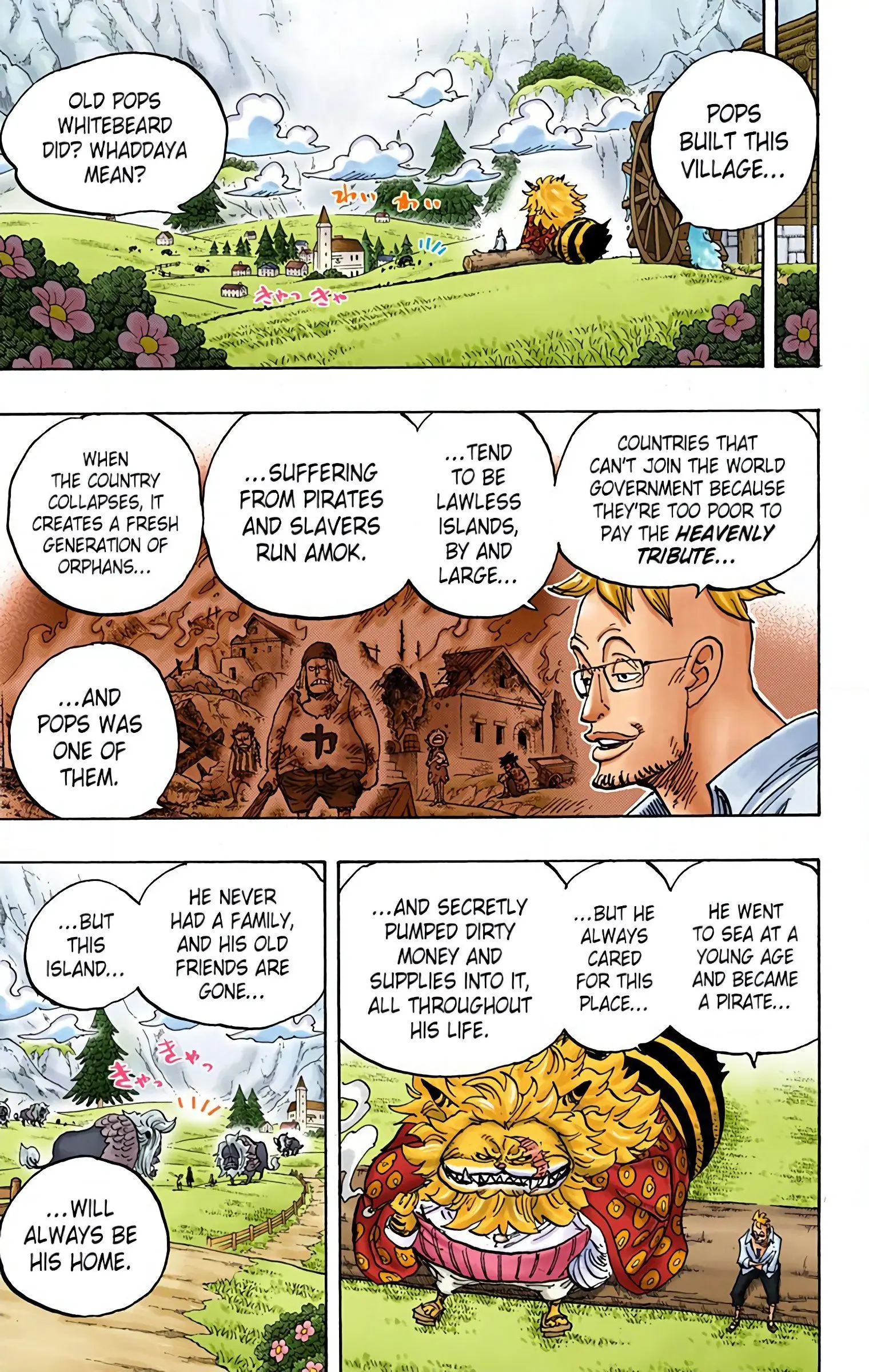One Piece Colored, chapter 909, page 5