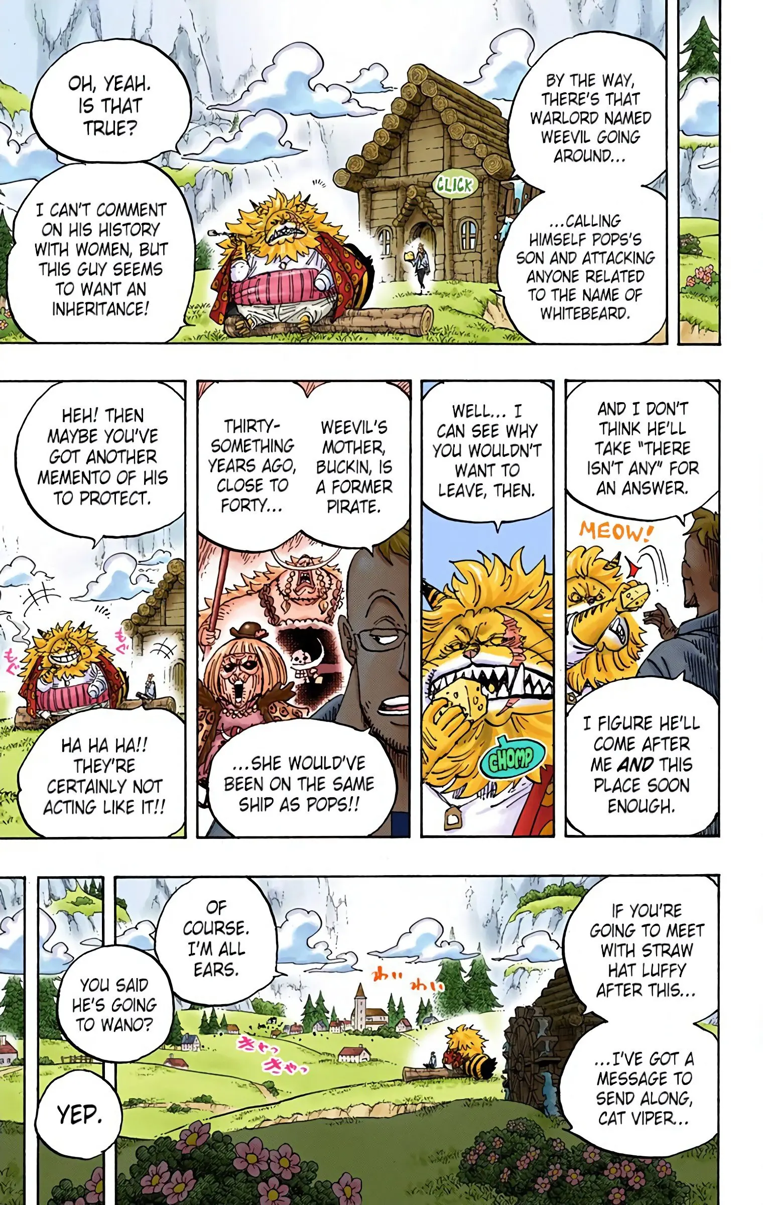 One Piece Colored, chapter 909, page 7