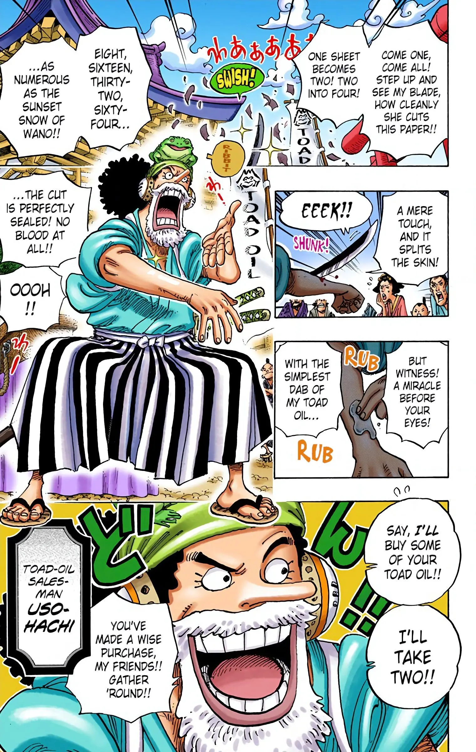 One Piece Colored, chapter 909, page 10