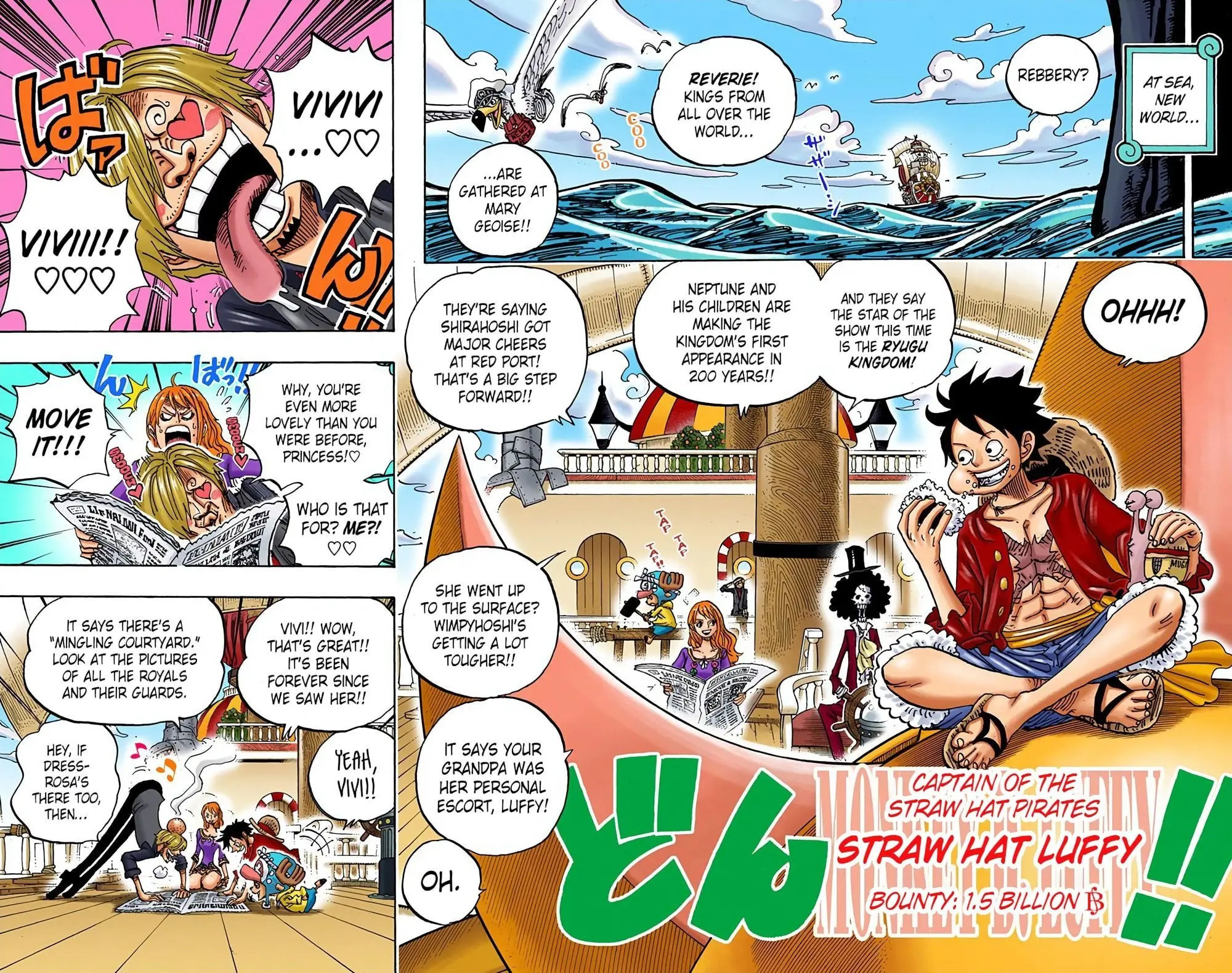 One Piece Colored, chapter 910, page 2