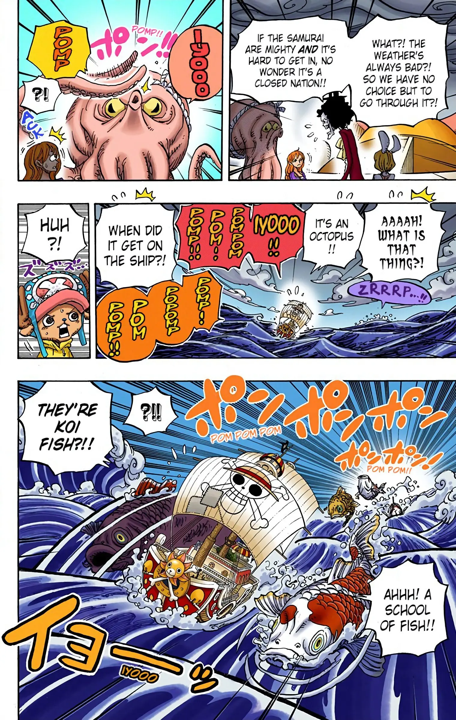 One Piece Colored, chapter 910, page 6
