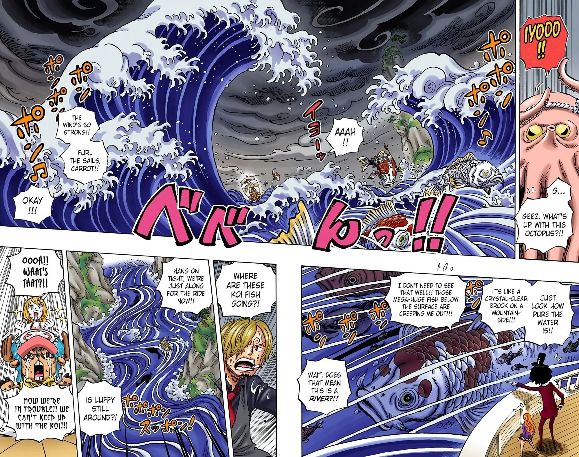 One Piece Colored, chapter 910, page 8