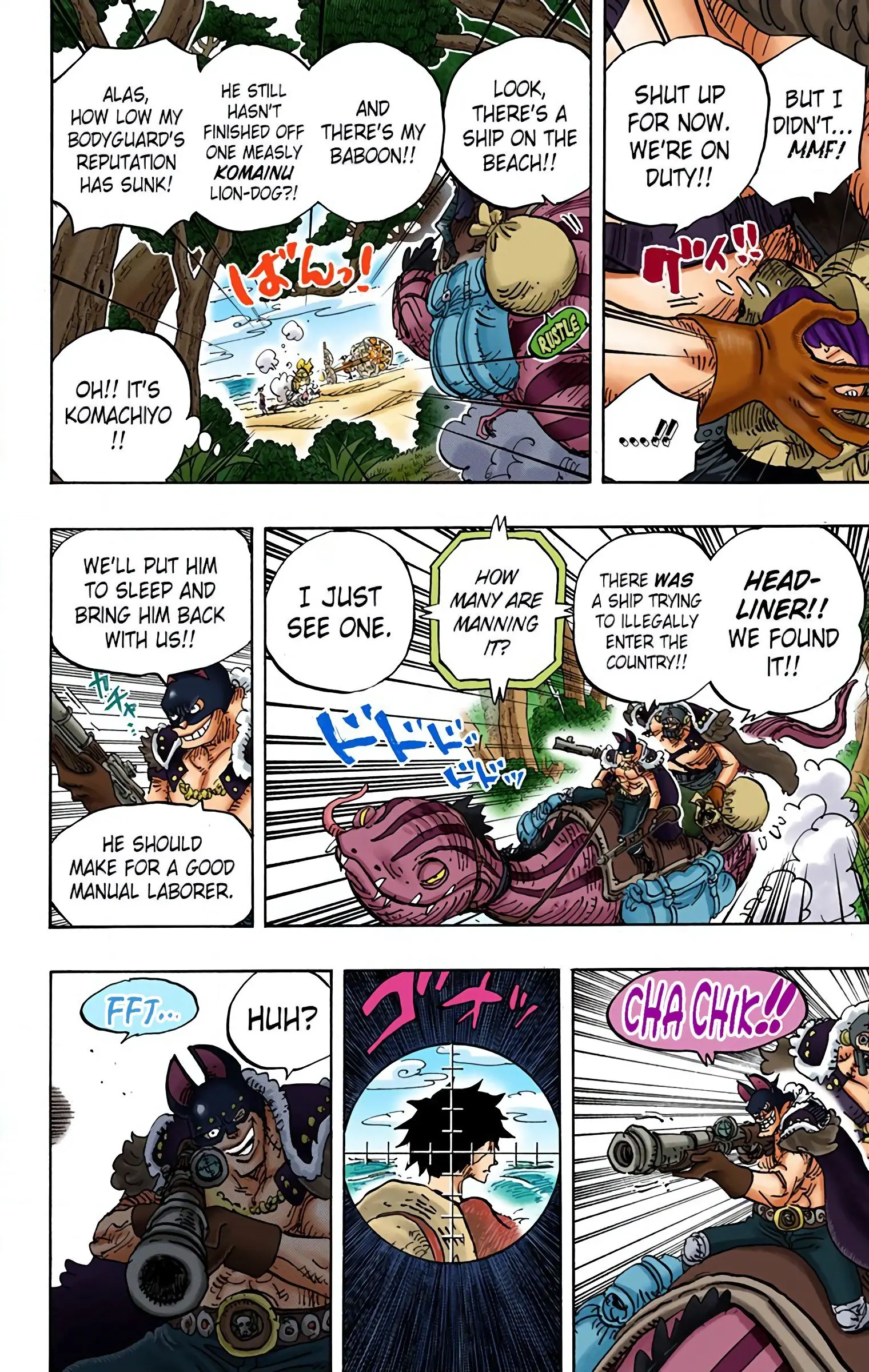One Piece Colored, chapter 911, page 11