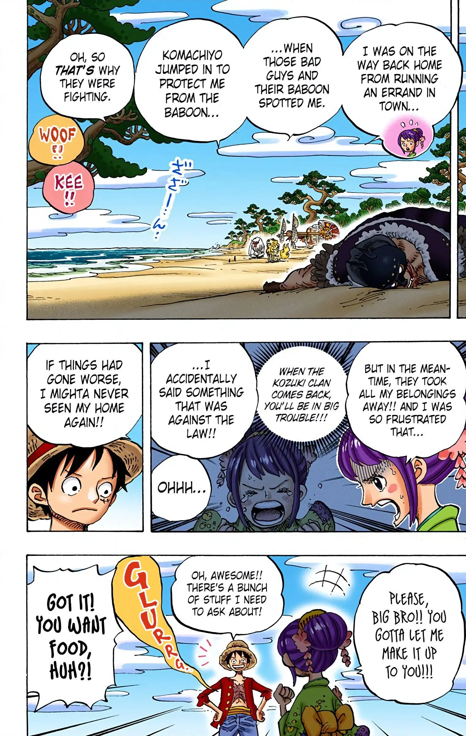 One Piece Colored, chapter 911, page 17