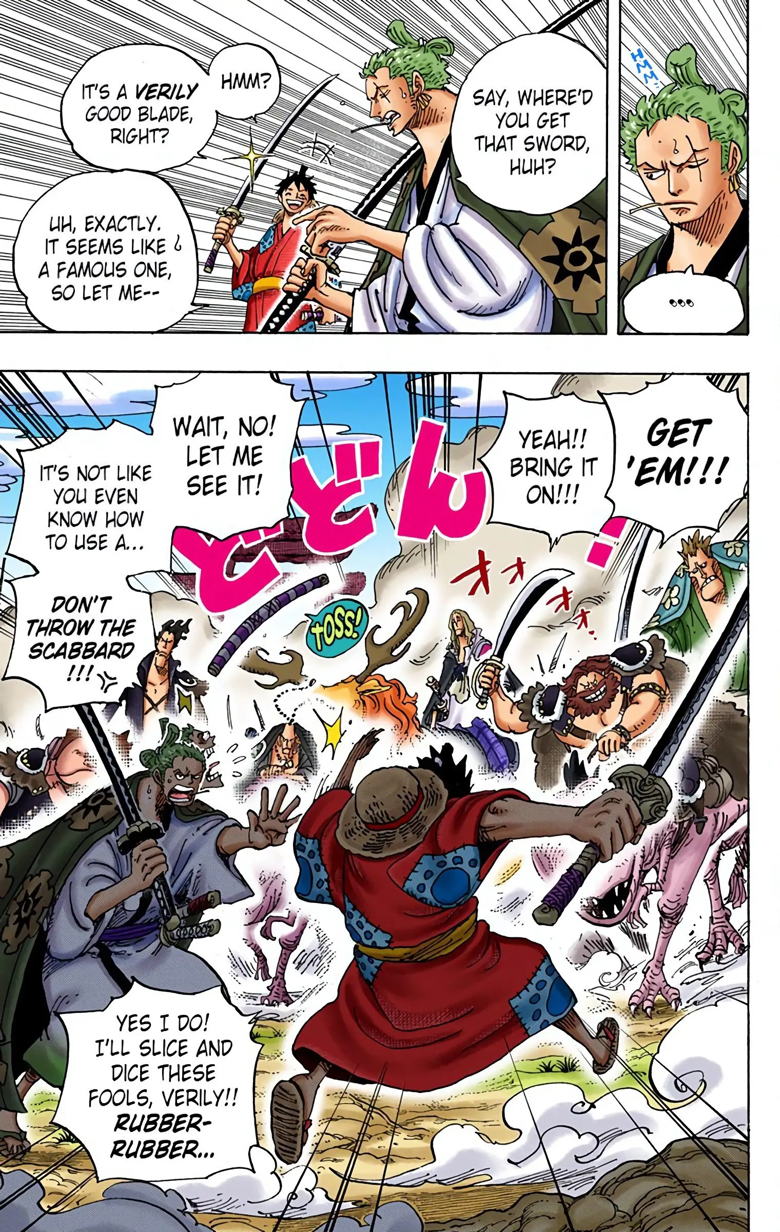 One Piece Colored, chapter 913, page 3