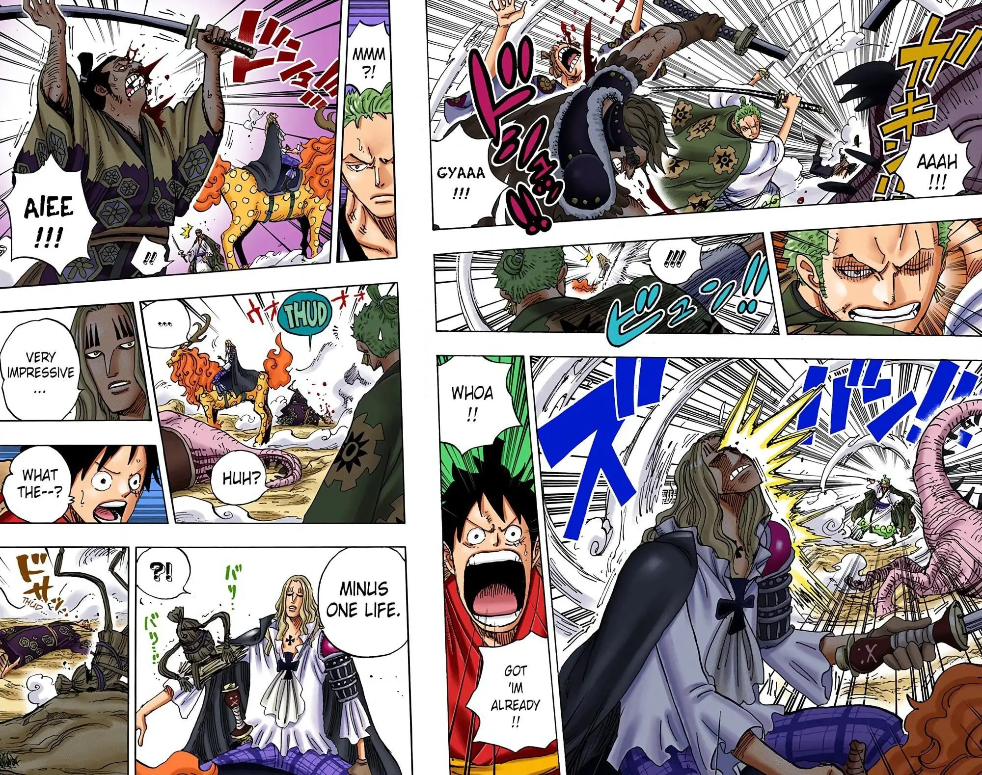 One Piece Colored, chapter 913, page 6