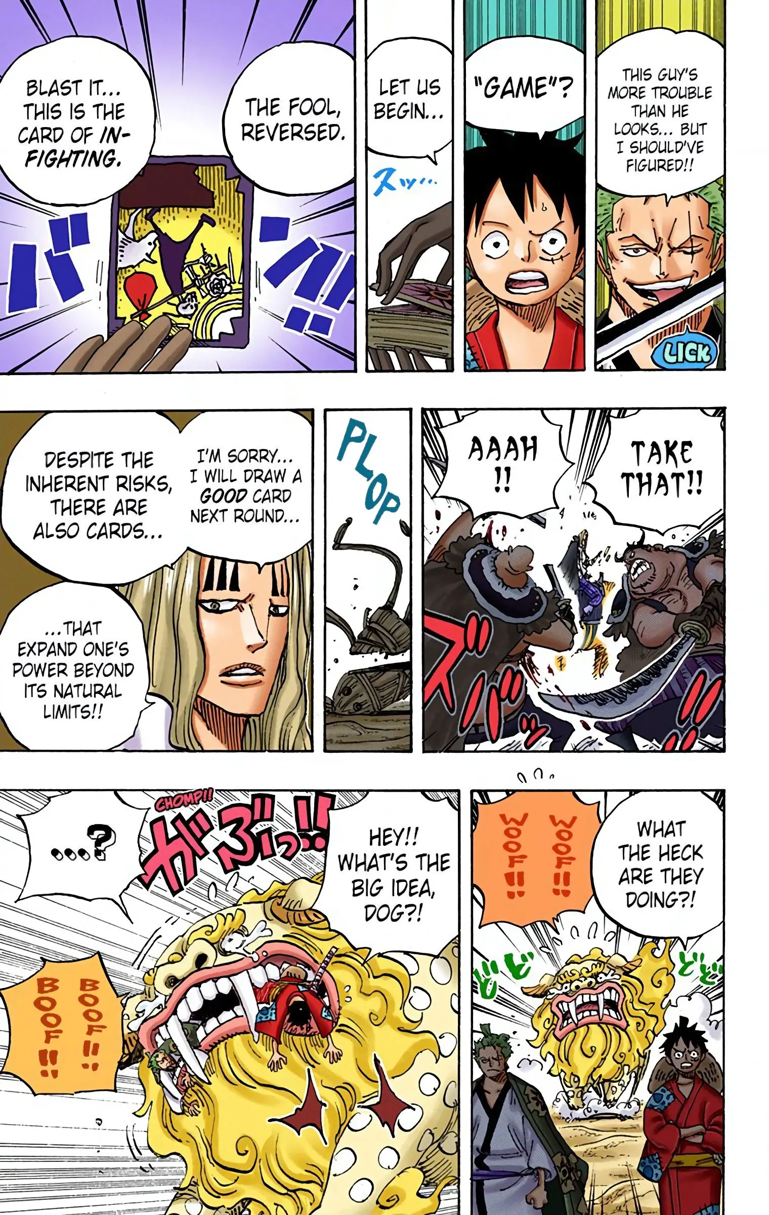 One Piece Colored, chapter 913, page 8