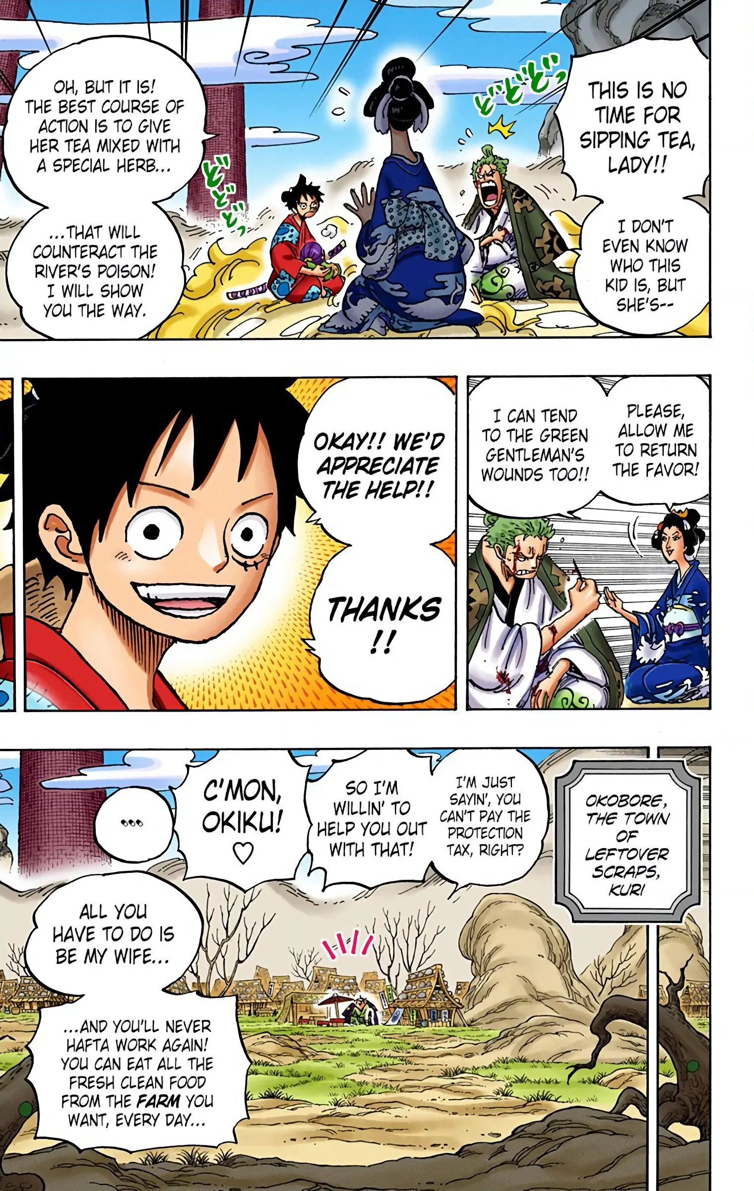 One Piece Colored, chapter 913, page 12