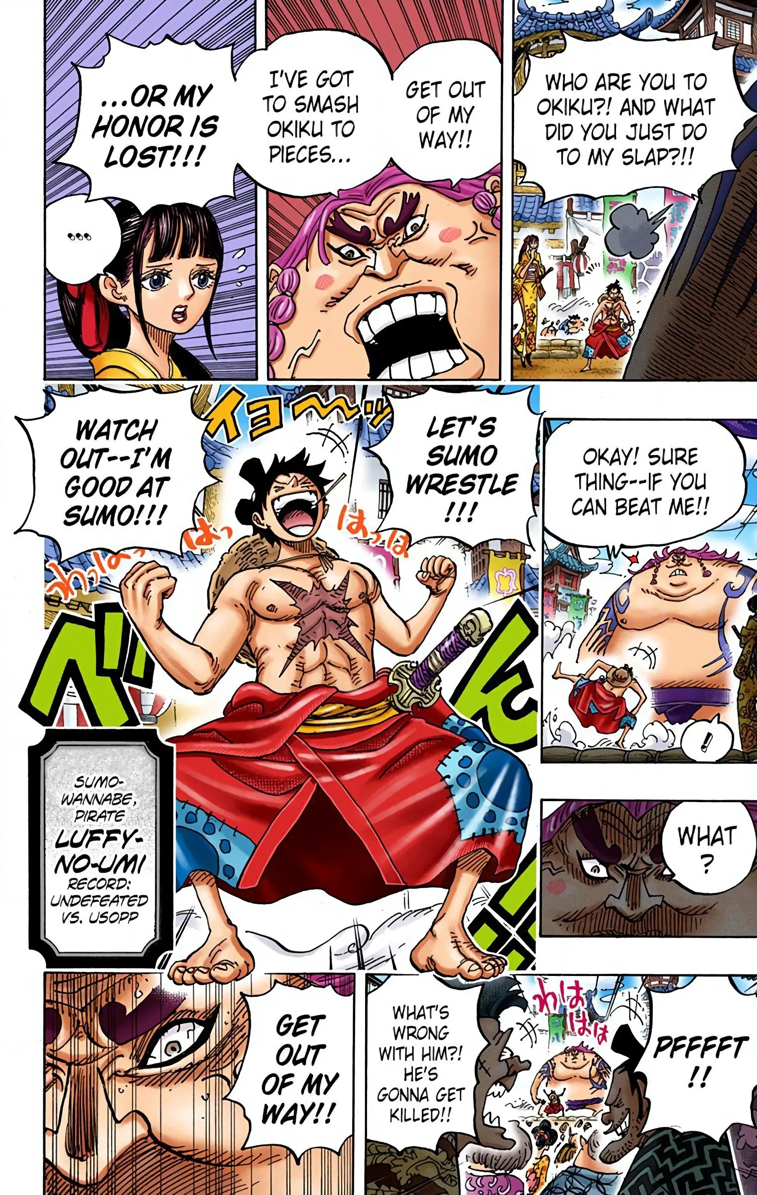 One Piece Colored, chapter 916, page 7
