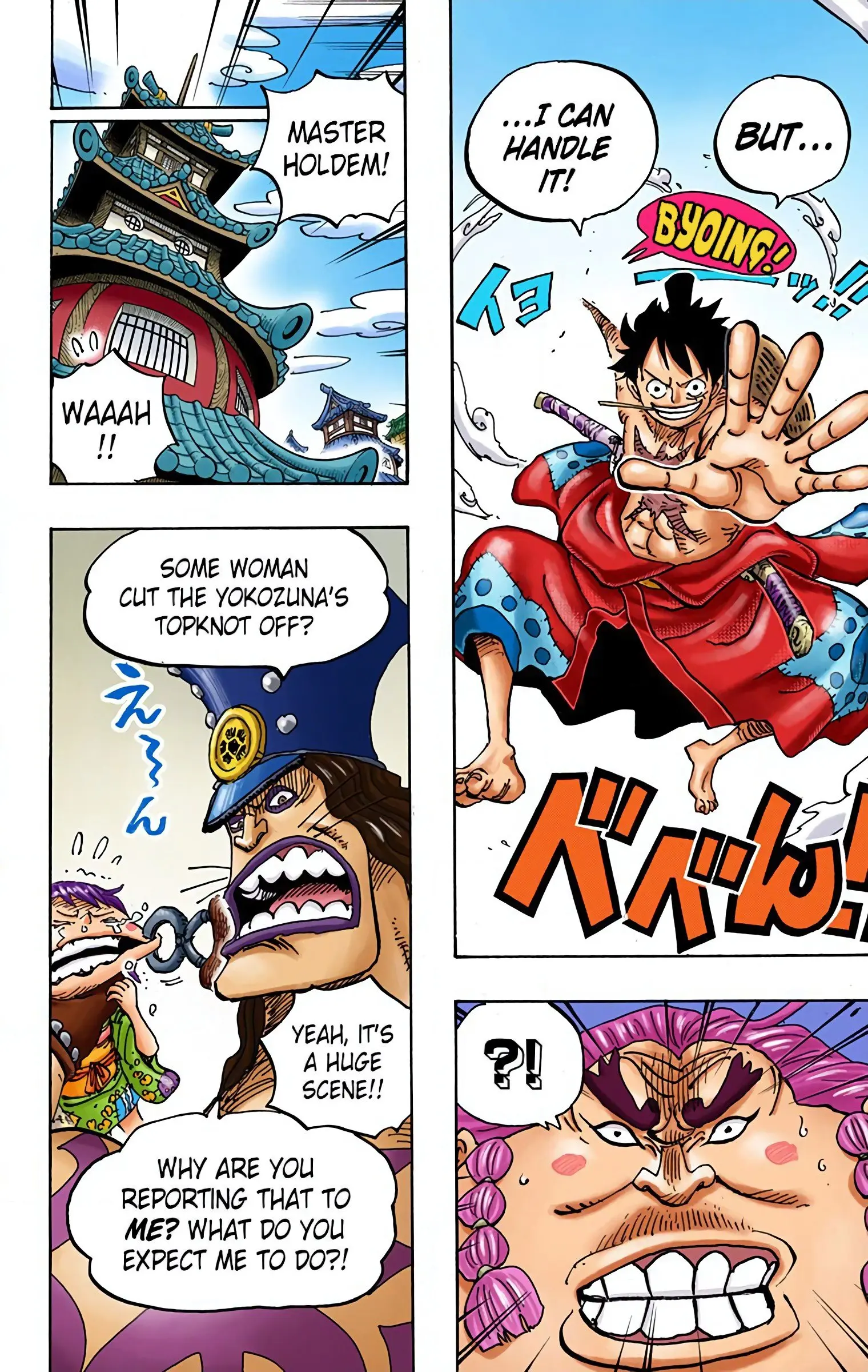 One Piece Colored, chapter 916, page 9