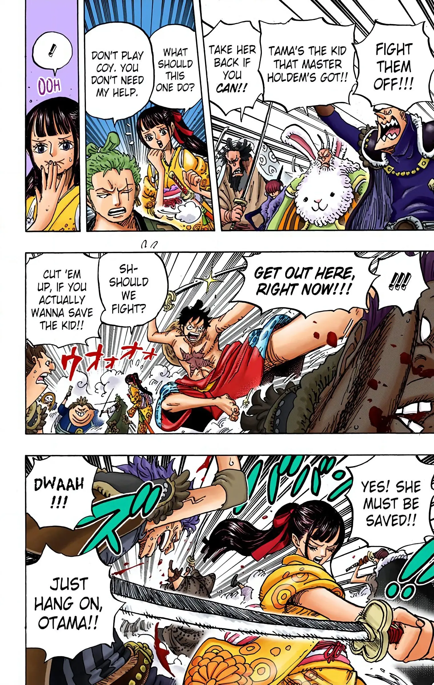 One Piece Colored, chapter 916, page 14