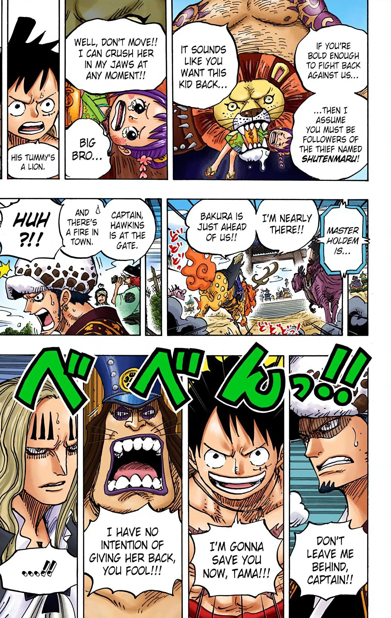 One Piece Colored, chapter 916, page 17