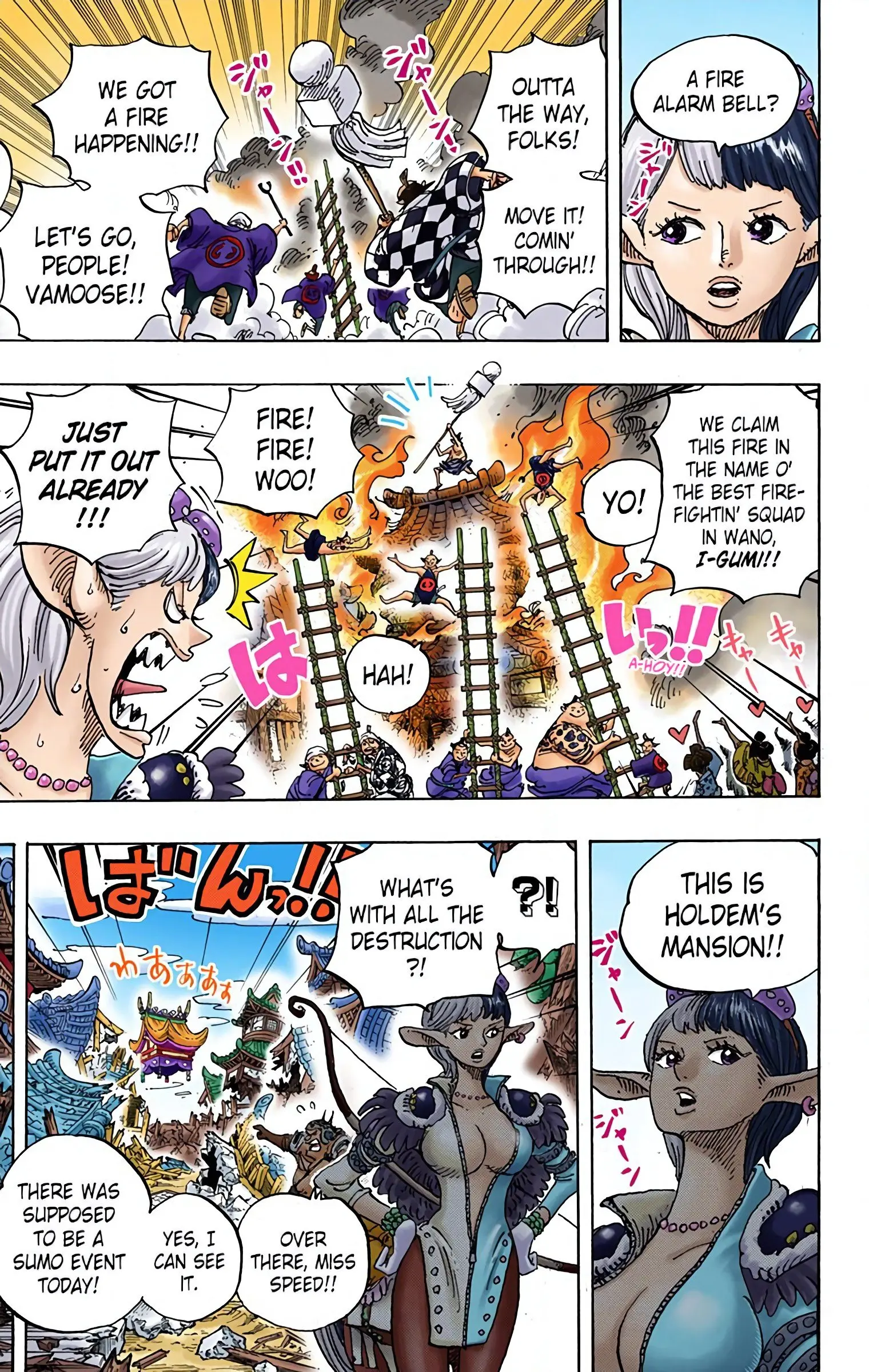 One Piece Colored, chapter 917, page 5