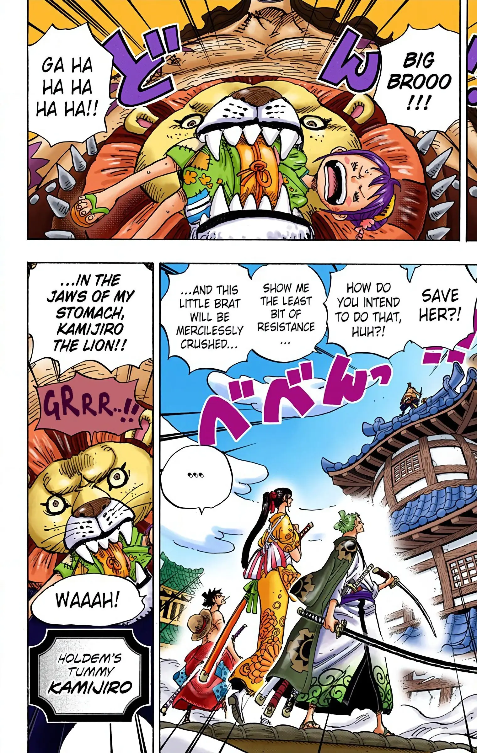 One Piece Colored, chapter 917, page 6