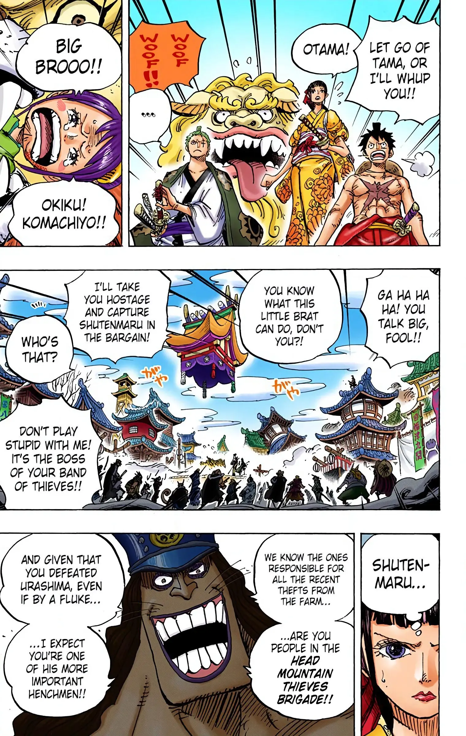 One Piece Colored, chapter 917, page 7