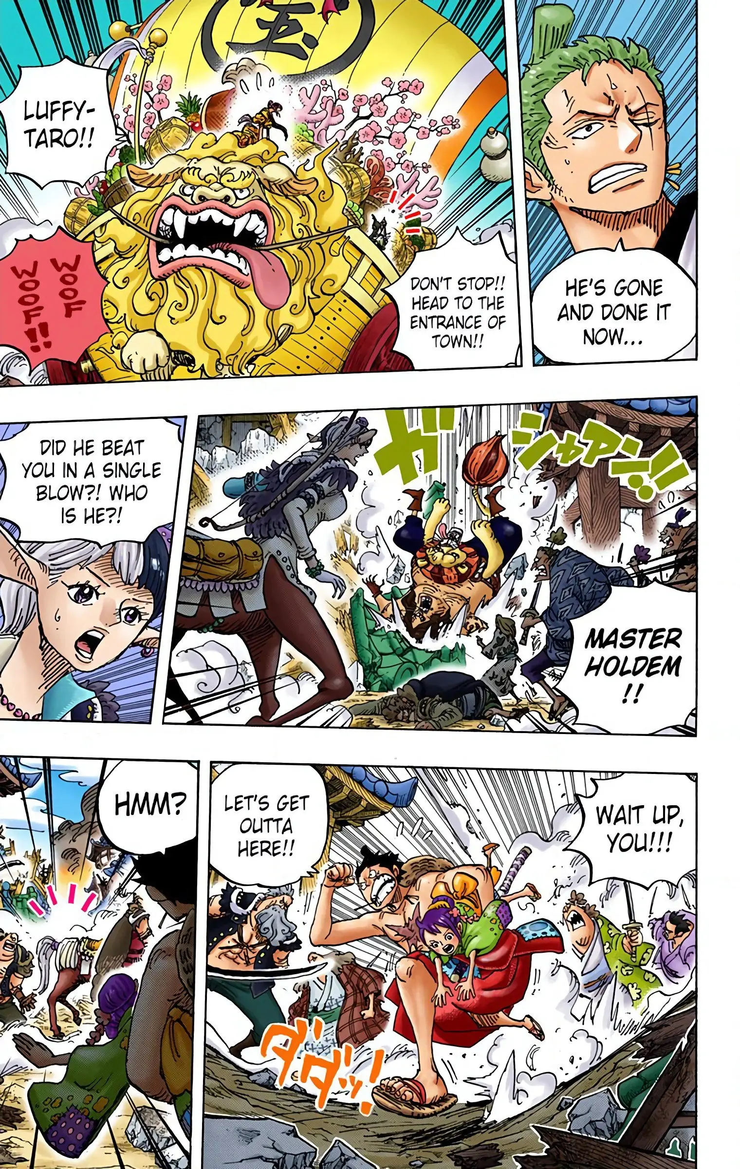 One Piece Colored, chapter 918, page 3