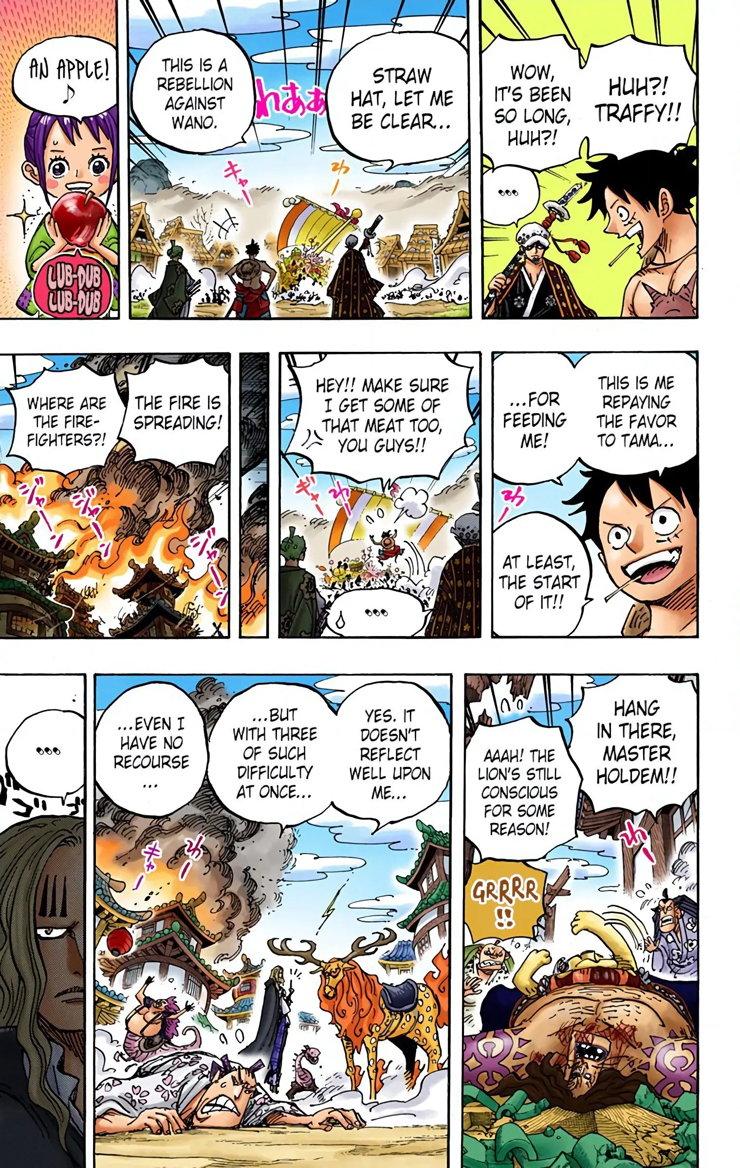 One Piece Colored, chapter 918, page 14