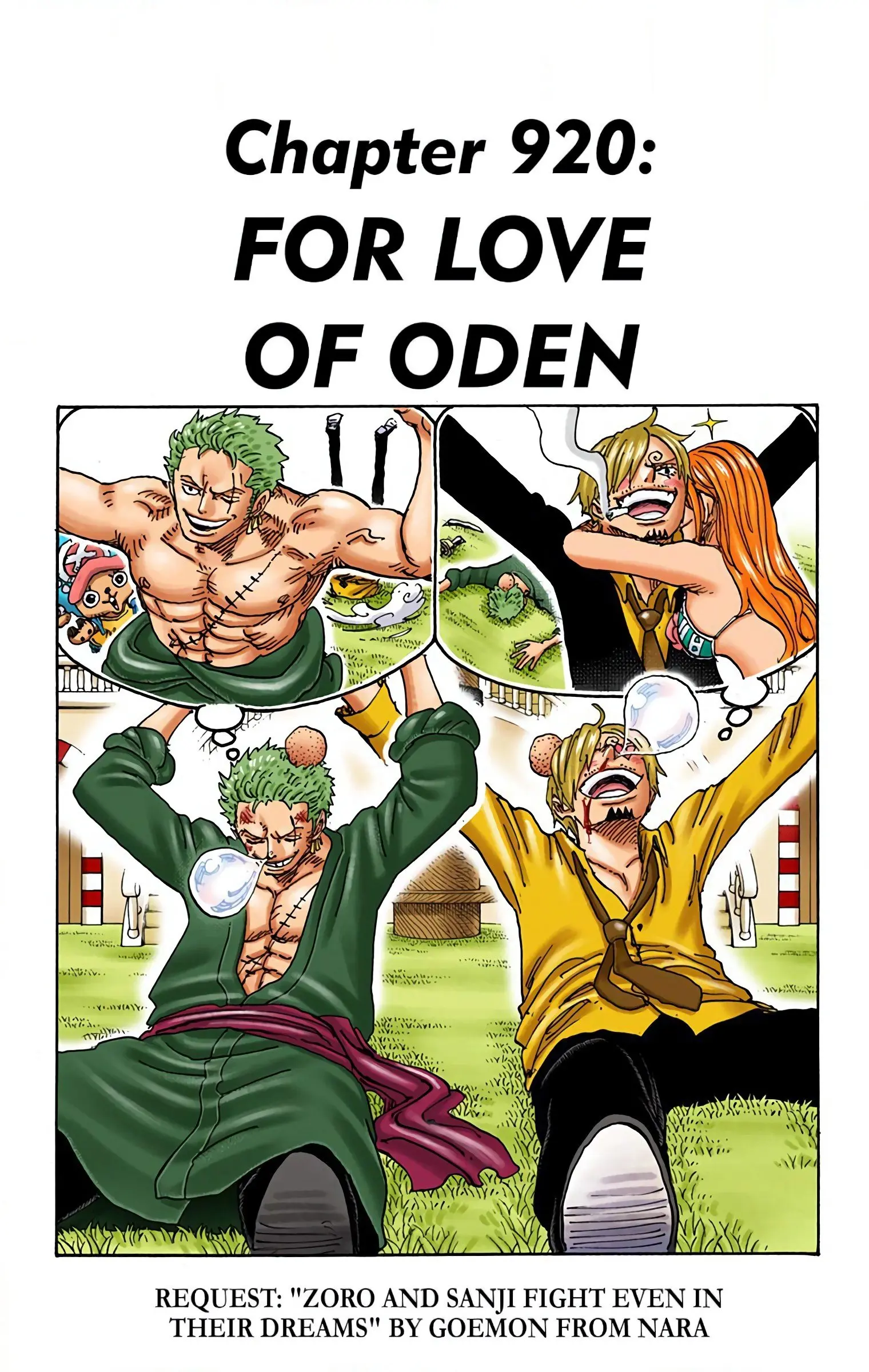 One Piece Colored, chapter 920, page 1