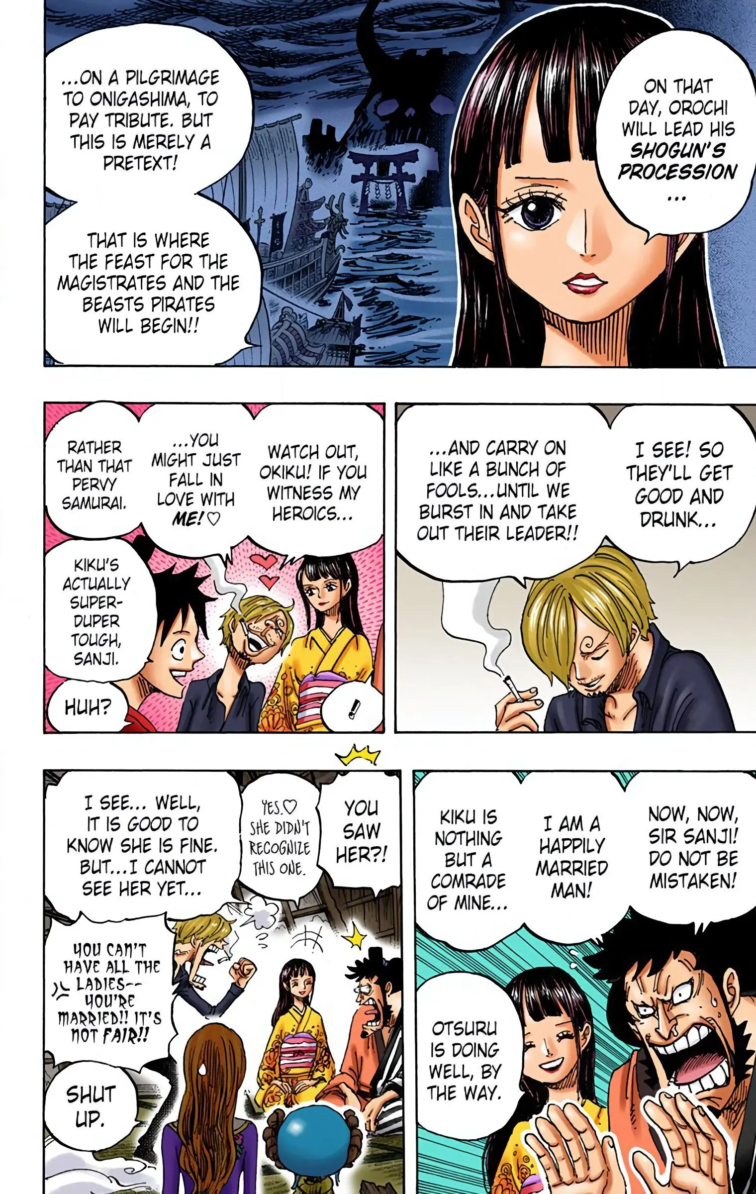 One Piece Colored, chapter 921, page 4