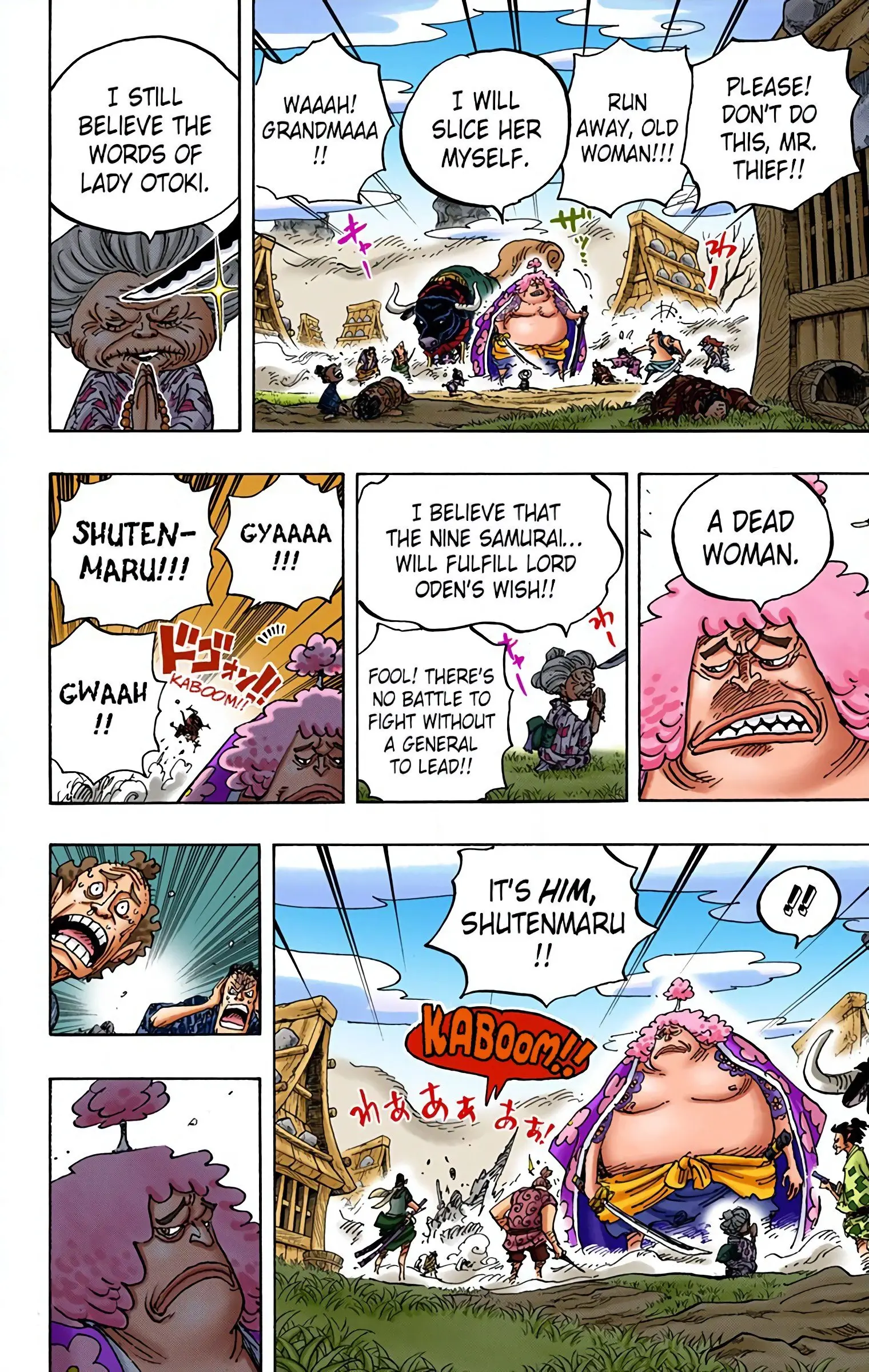 One Piece Colored, chapter 921, page 12