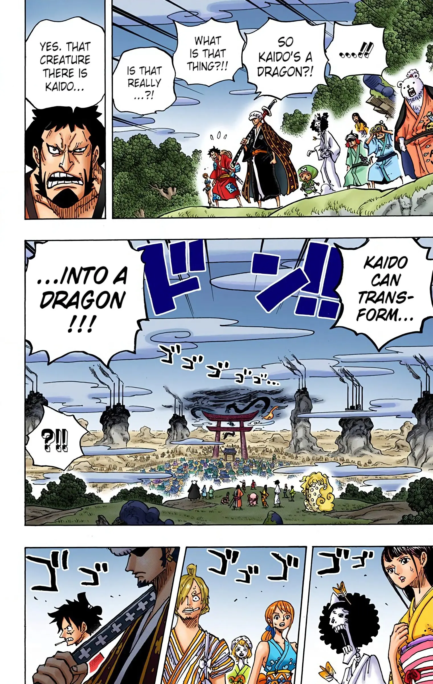 One Piece Colored, chapter 922, page 9