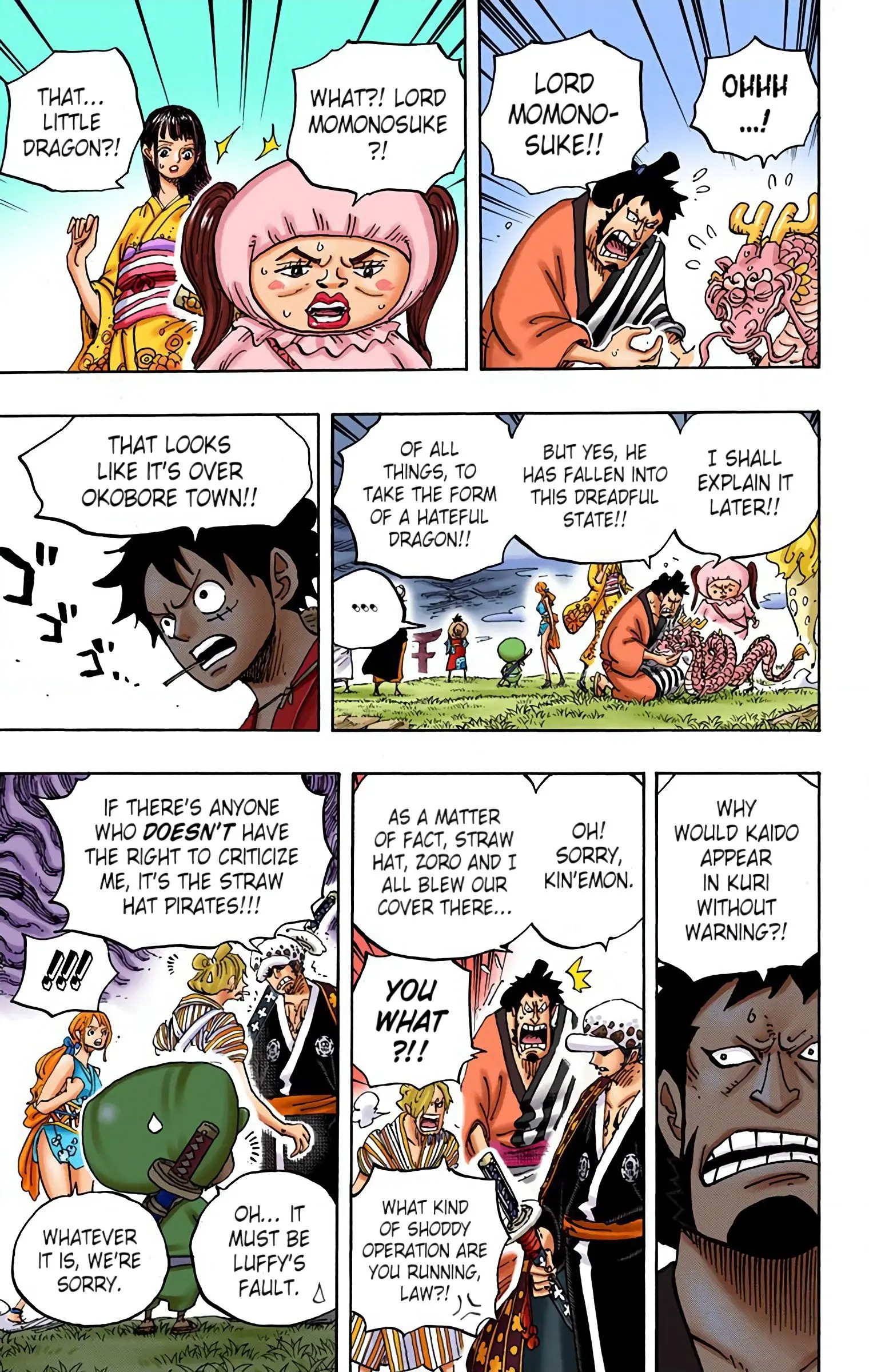 One Piece Colored, chapter 922, page 10