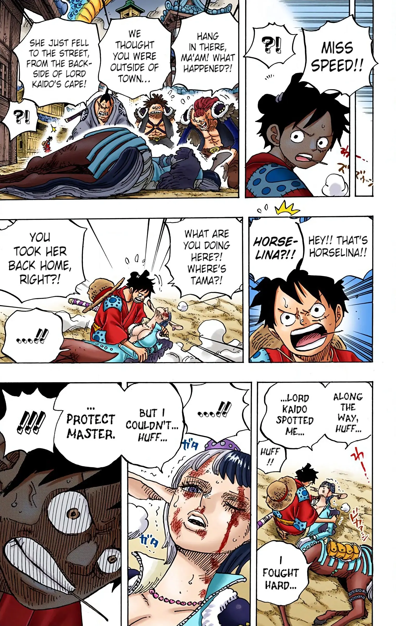 One Piece Colored, chapter 923, page 4
