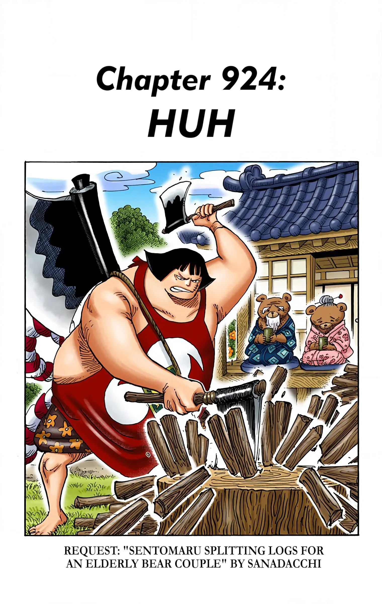 One Piece Colored, chapter 924, page 1