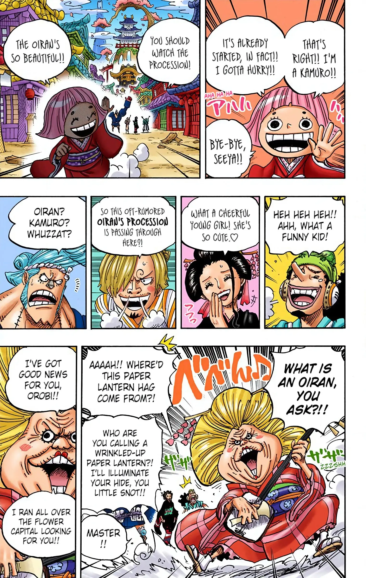 One Piece Colored, chapter 927, page 11