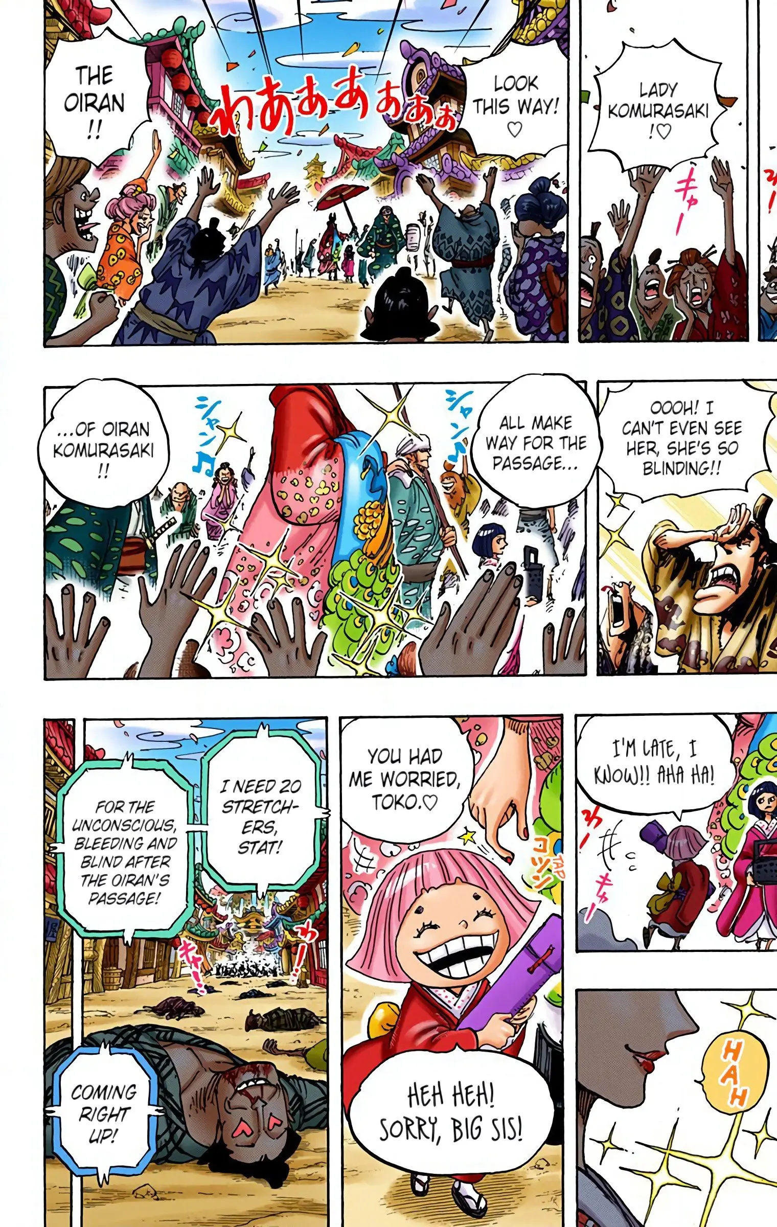 One Piece Colored, chapter 927, page 14