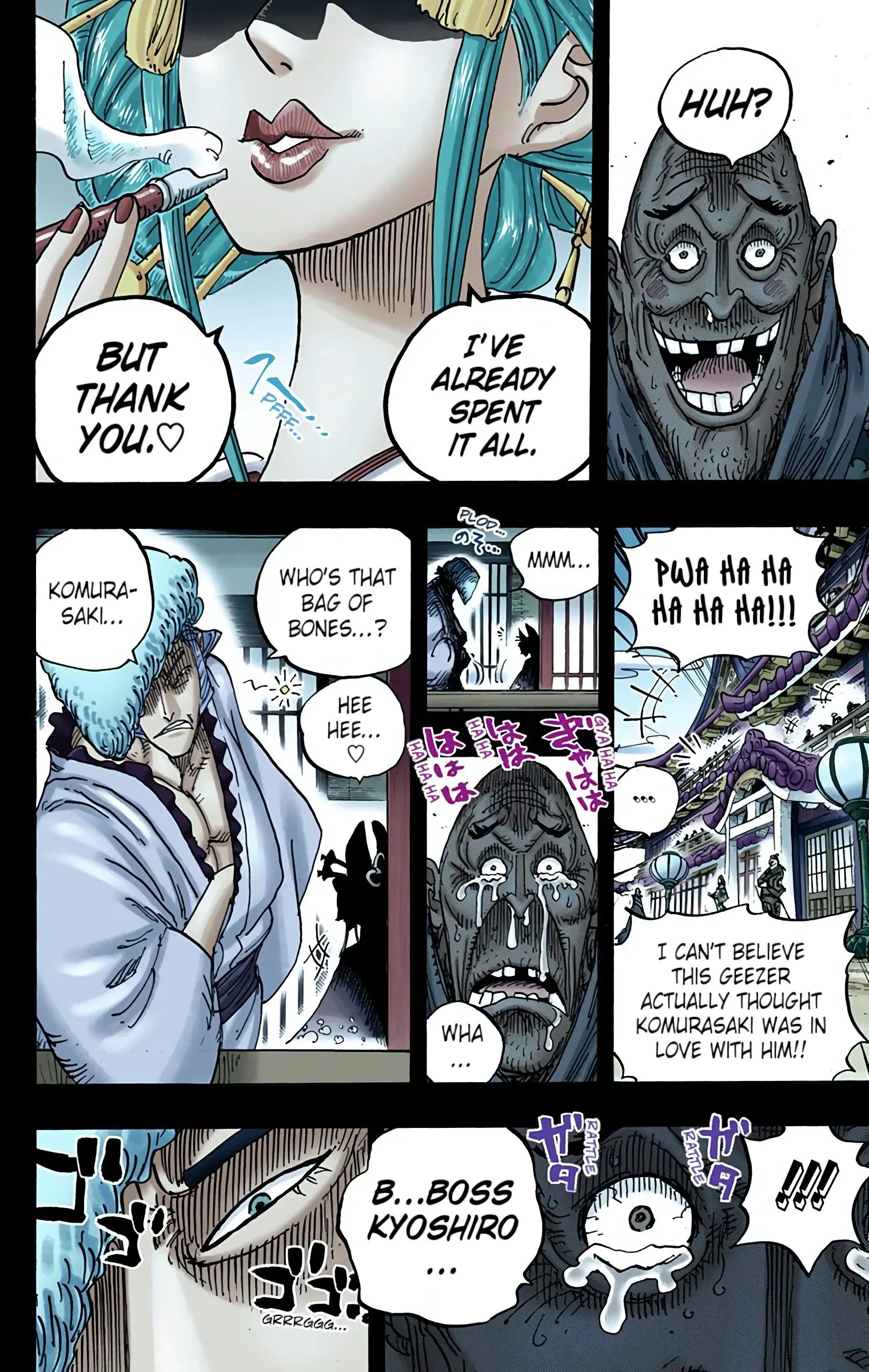 One Piece Colored, chapter 928, page 12