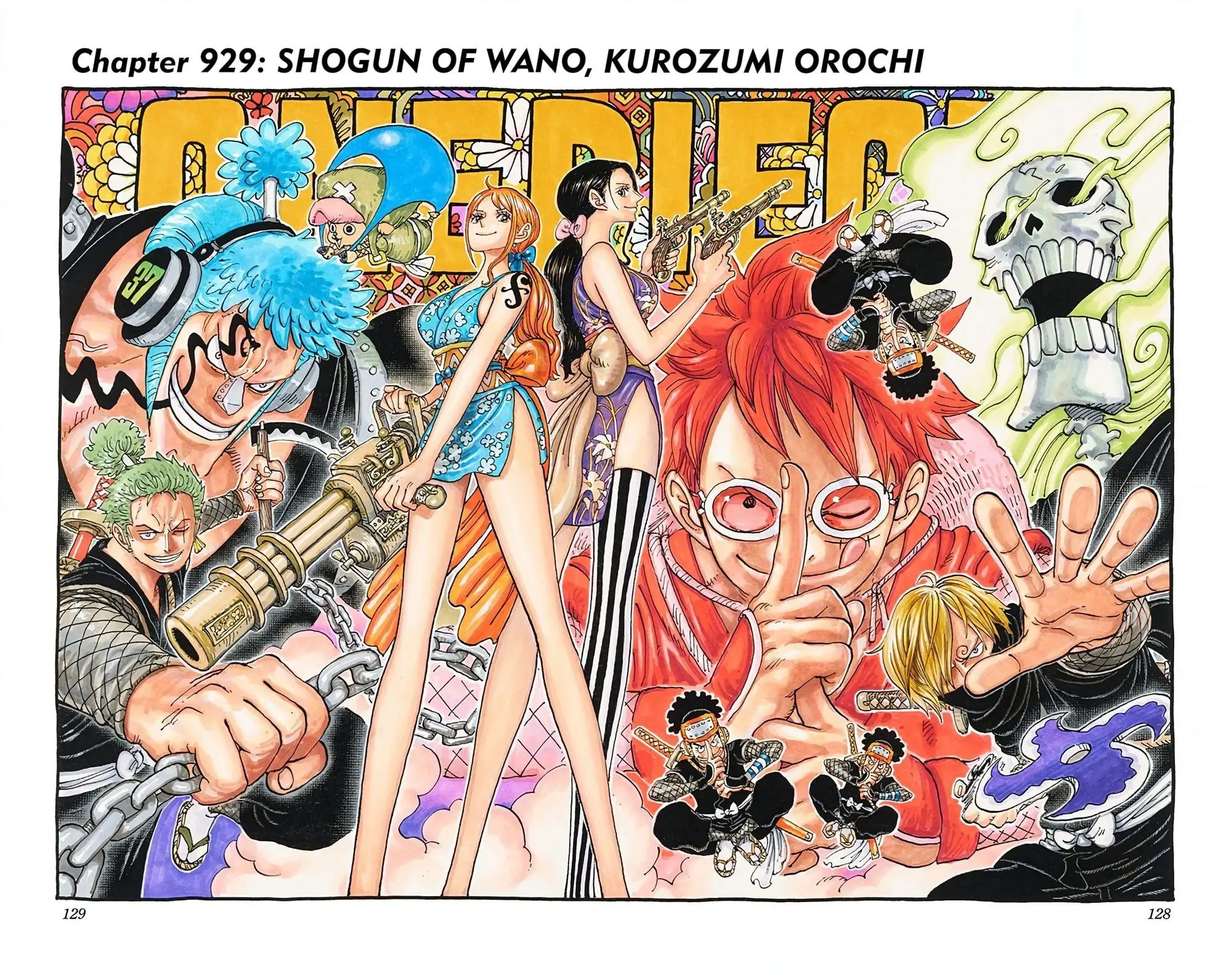 One Piece Colored, chapter 929, page 1